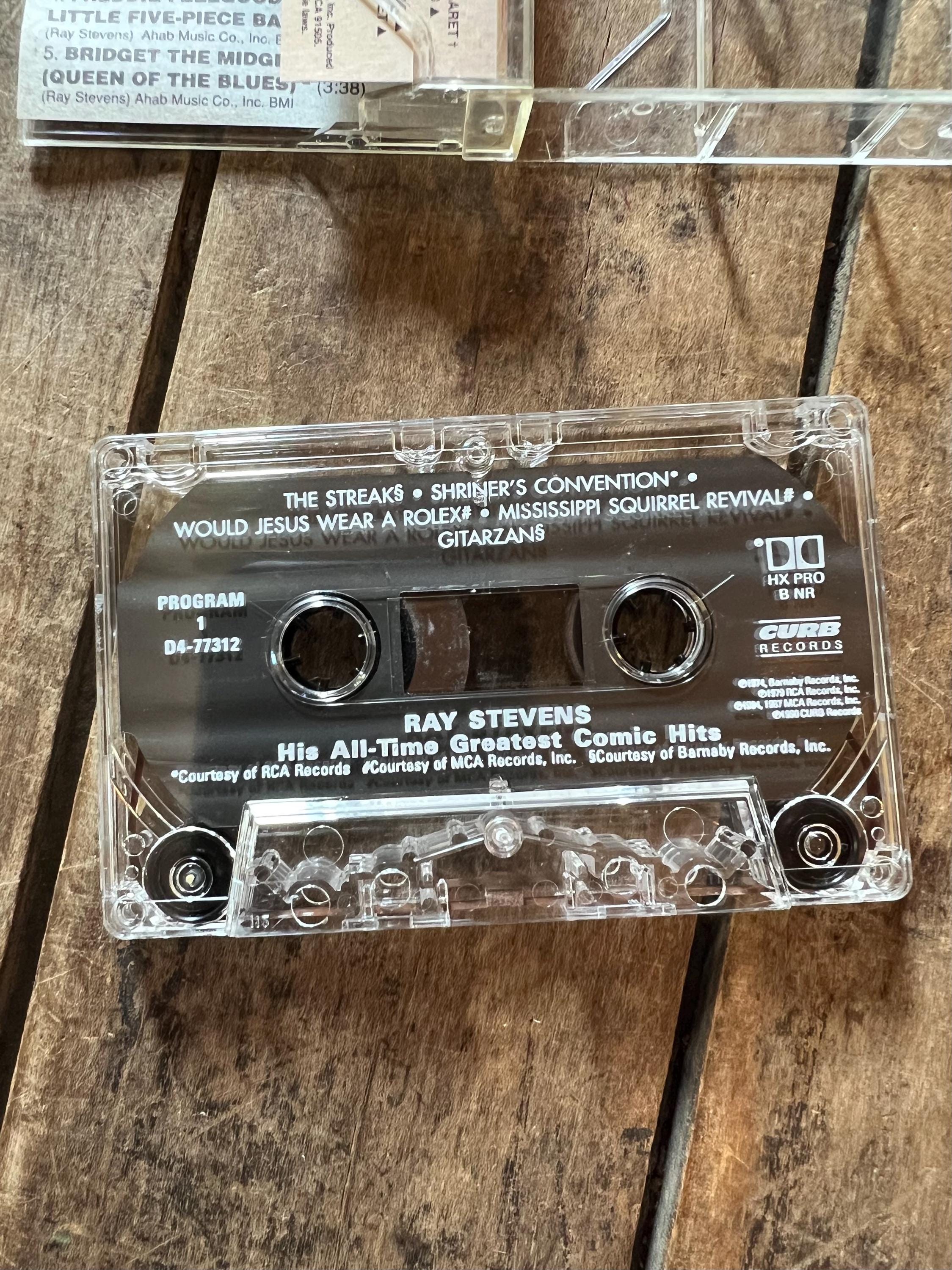 Ray Stevens Comedy Album: His All Time Greatest Comic Hits - Original Cassette Tape