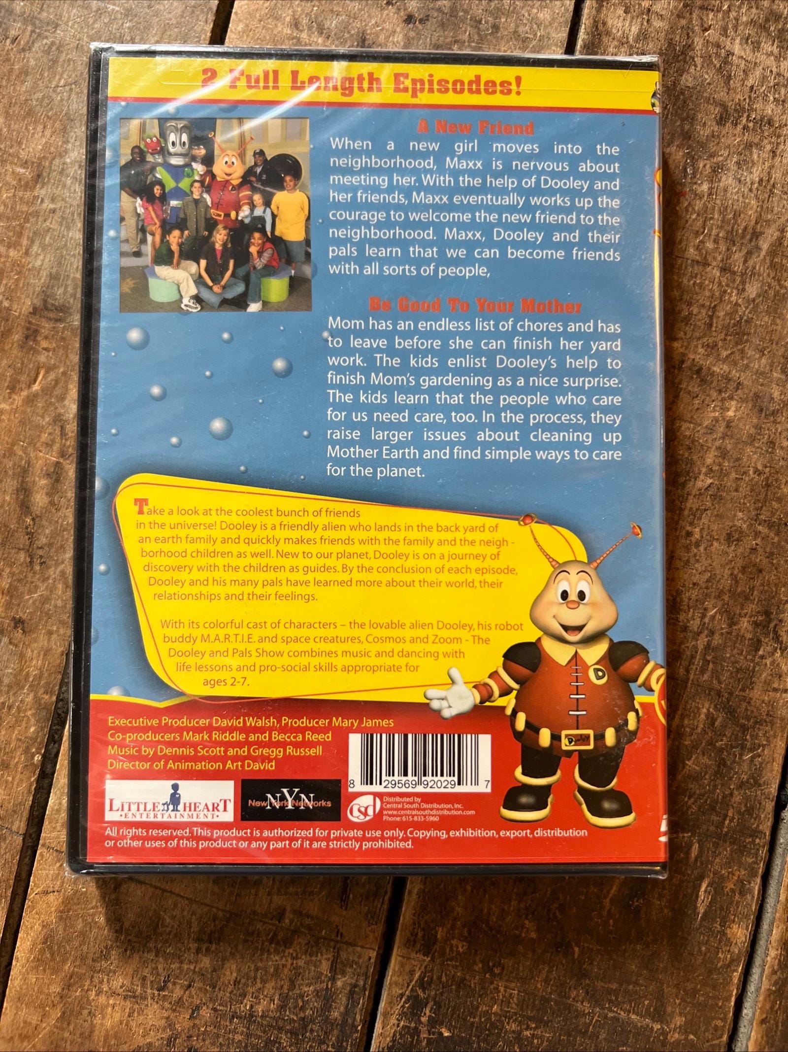 Dooley and Pals Volume 1 - Christian Children’s Ministry Series - New Sealed DVD