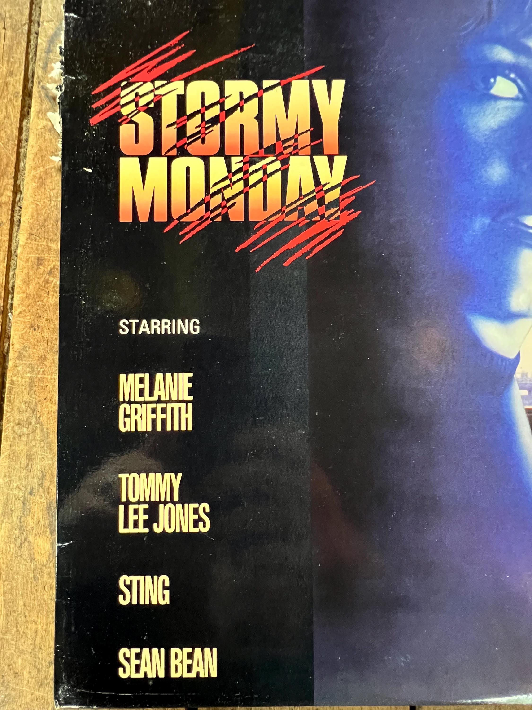 Stormy Monday Soundtrack LP - 1988 Atlantic Records - Jazz Blues Vinyl