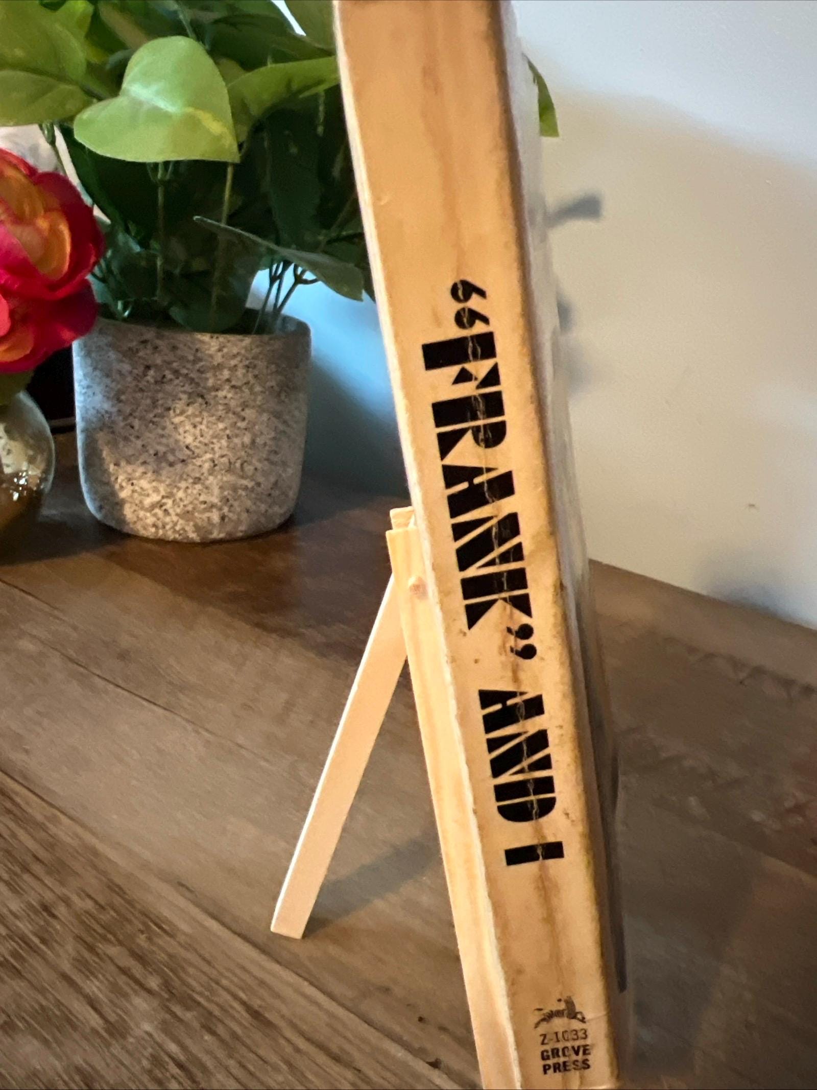 Vintage Romance Novel - “Frank” And I by Anonymous Grove Press ( 1968 Zebra Books Paperback)