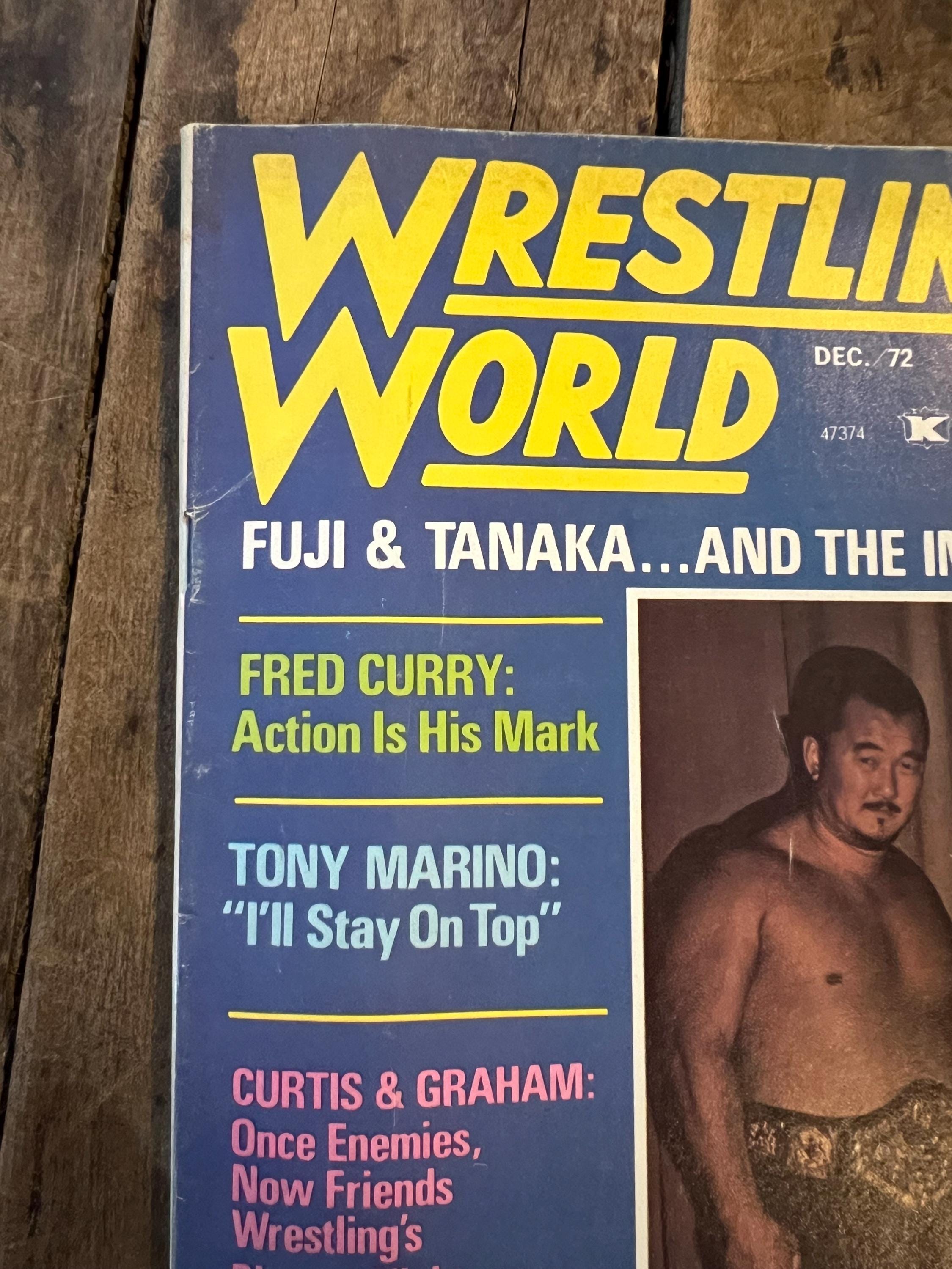 Wrestling World Magazine  - December 1972 Issue WWF / WWE