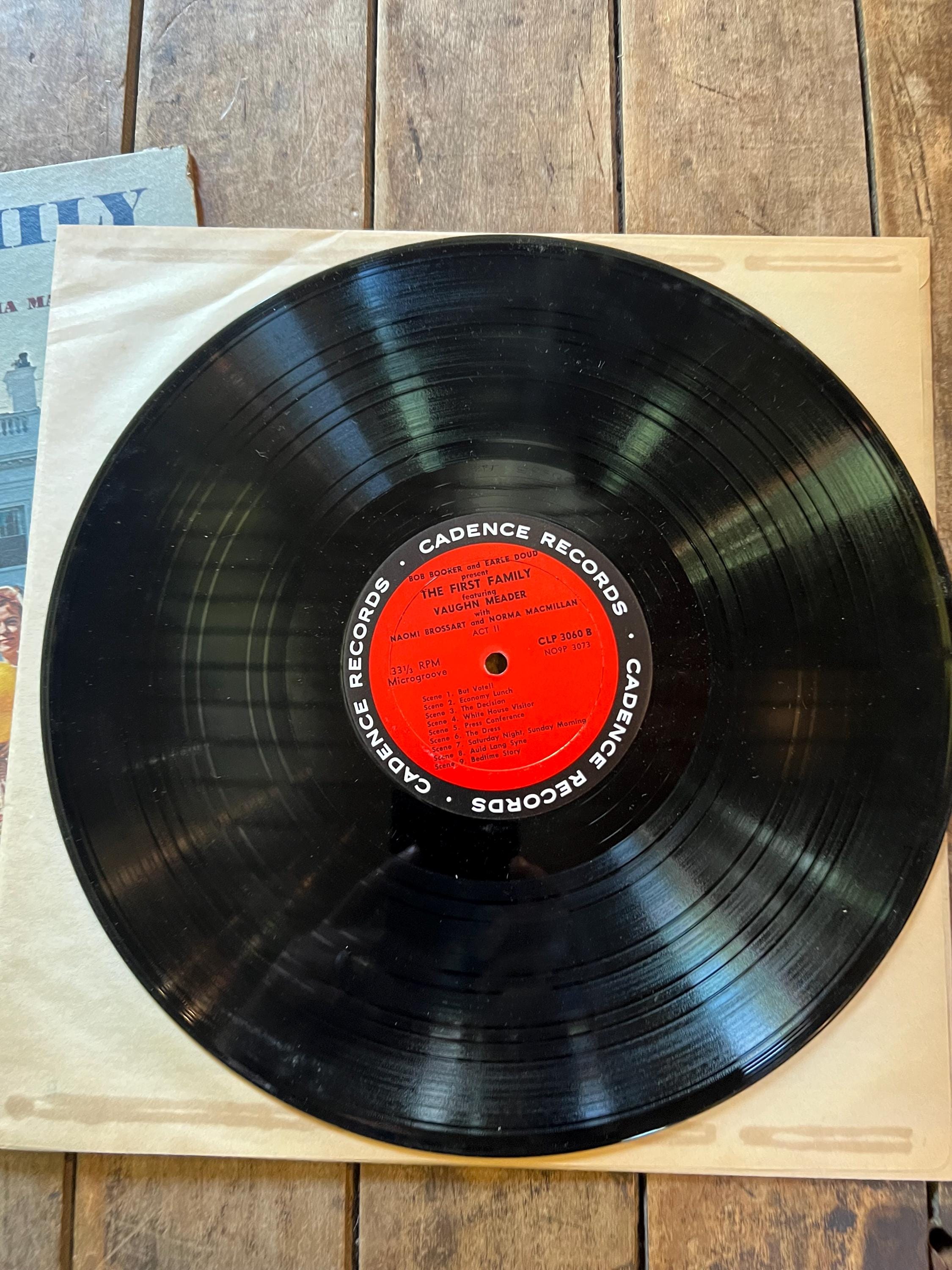 The First Family - 1962 - Original LP Record - Cadence Records - Retro Vinyl Record - Comedy Album