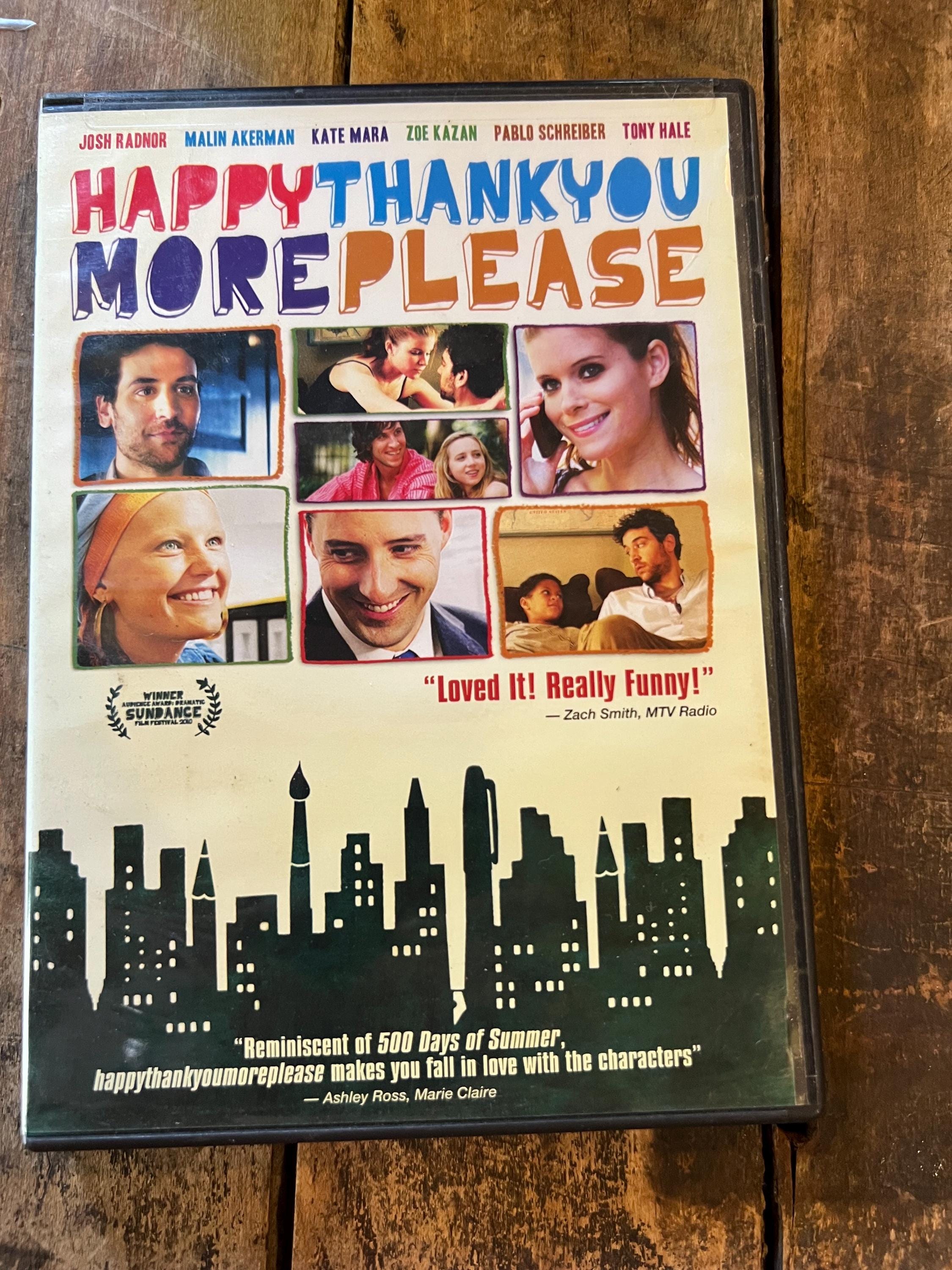 Happy Thank You More Please ( DVD ) Starring - Josh Radnor & Tony Hale