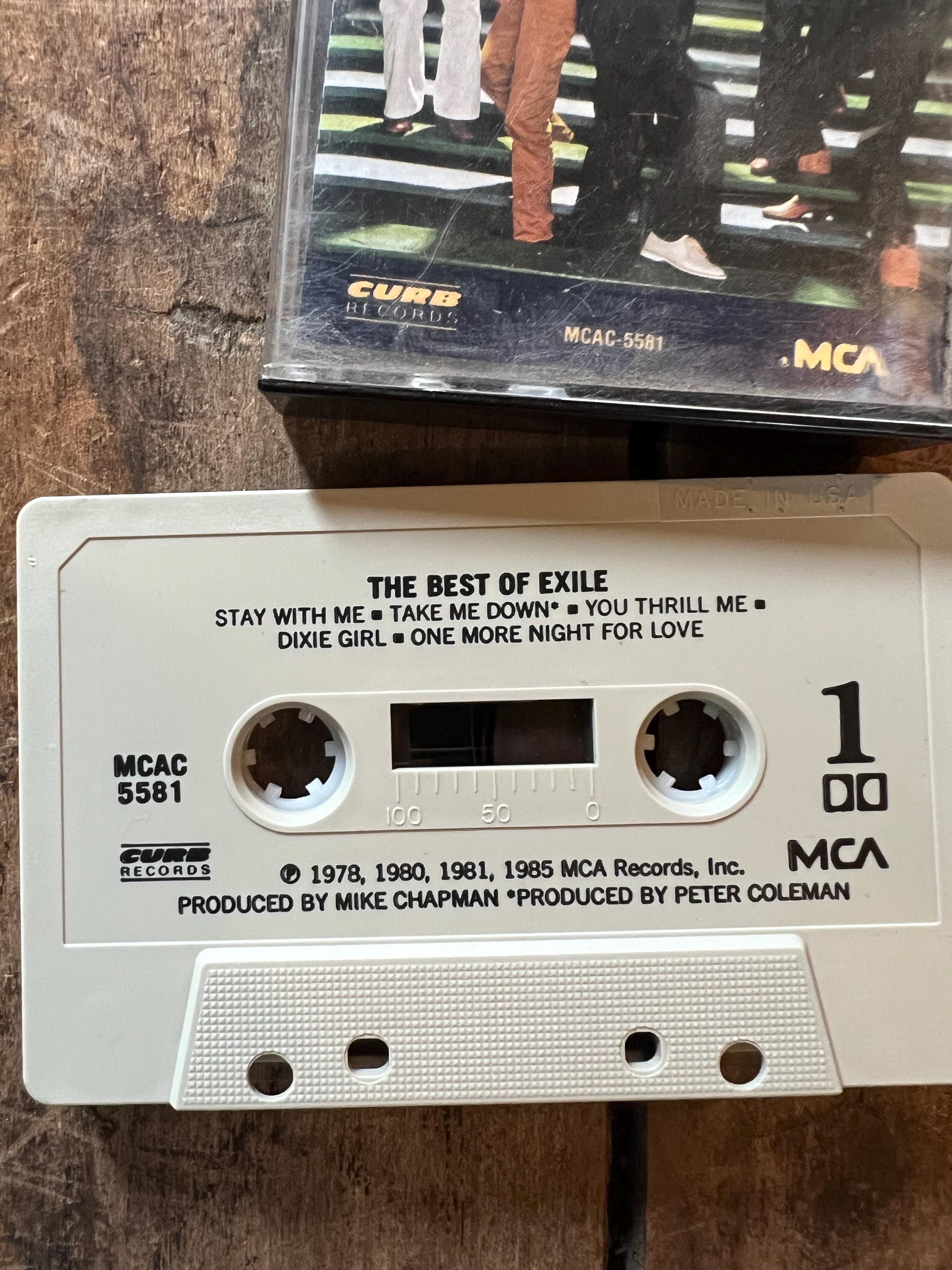 2005 Exile Best of the Best Cassette Tape - King Records