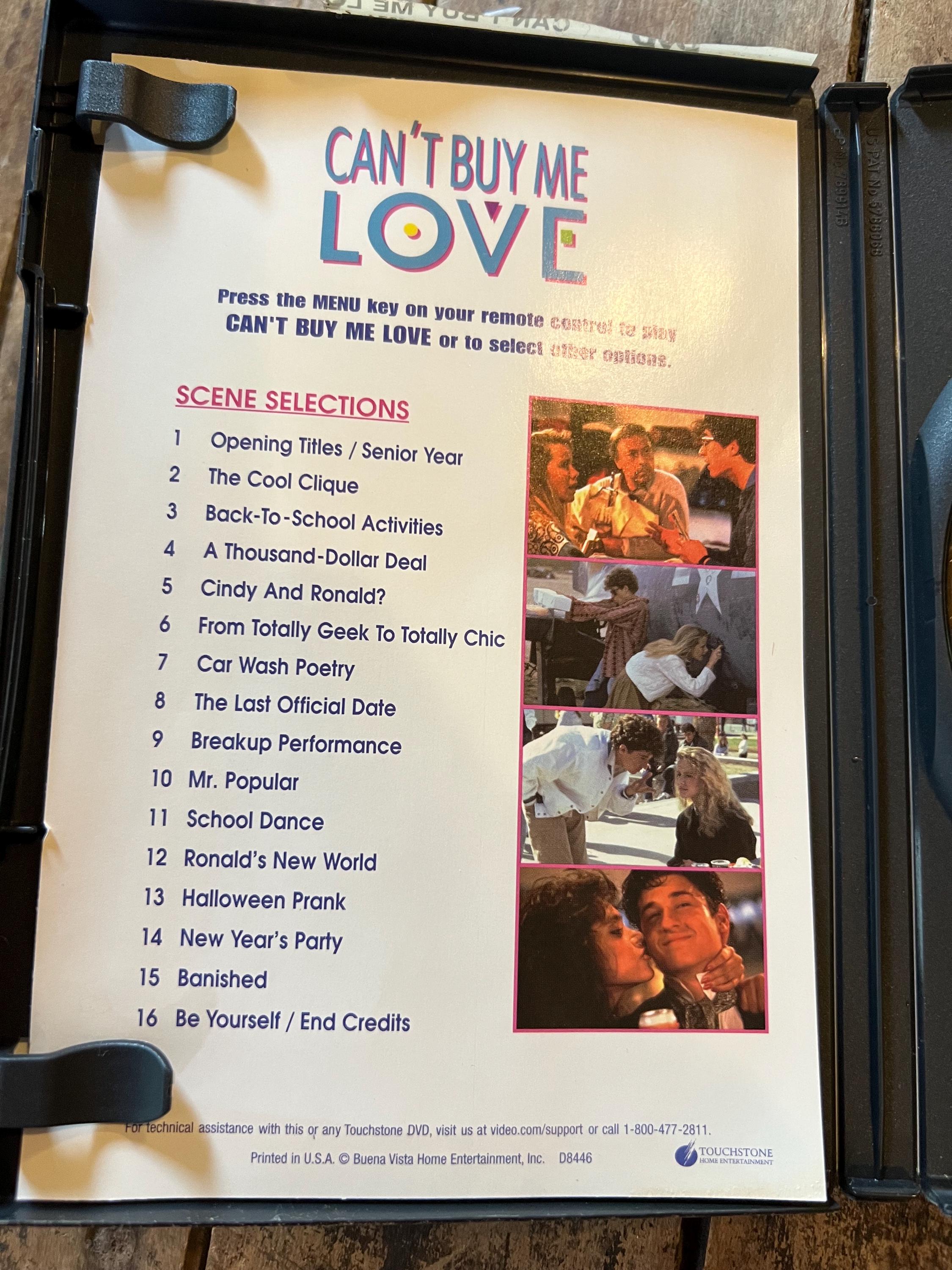 Can’t Buy Me Love ( DVD 1987 ) Starring - Patrick Dempsey & Amanda Peterson