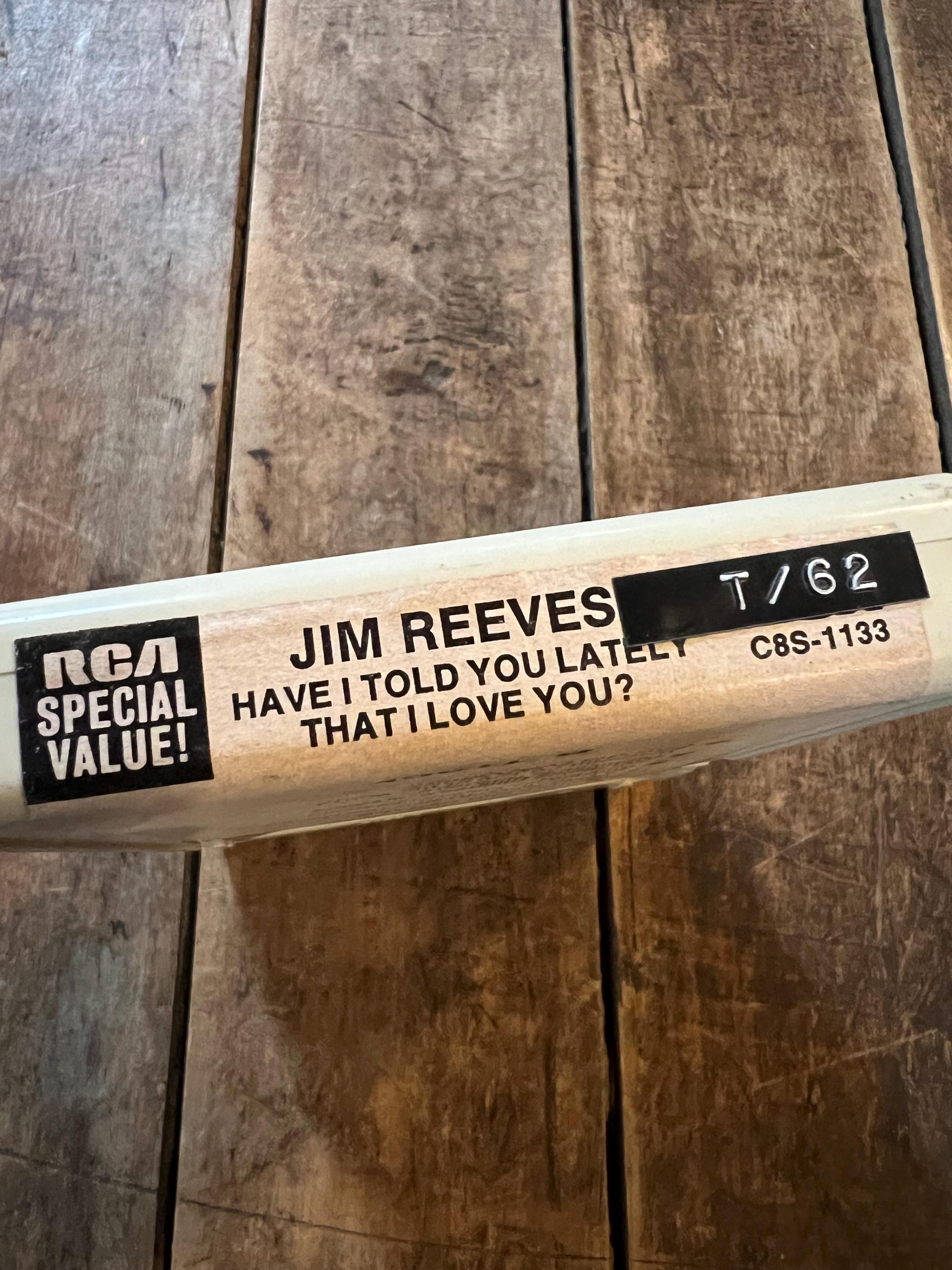 1964 Jim Reeves “Have I Told You Lately” 8-Track Tape