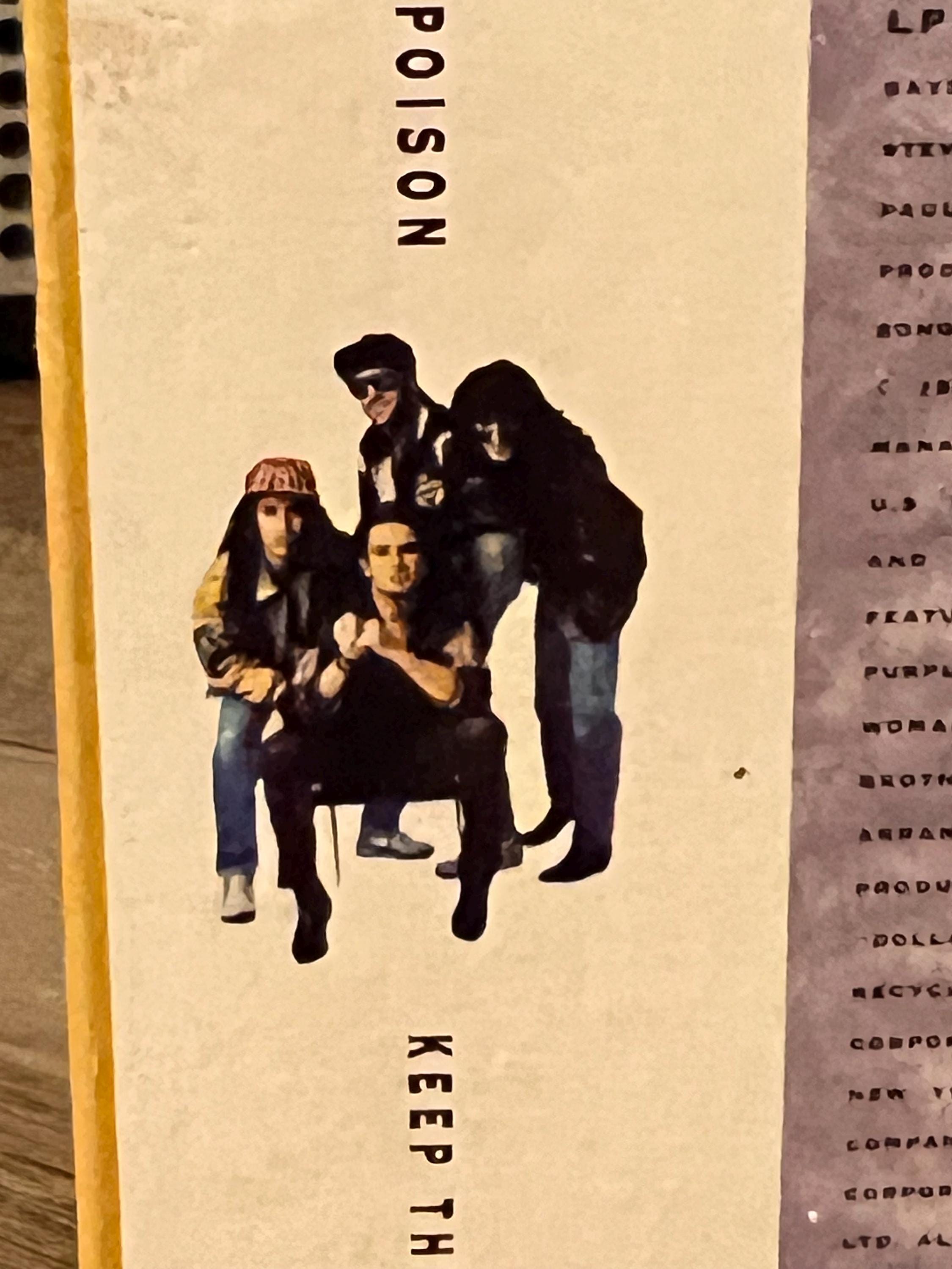 Vintage 1991 The Escape Club Cassette Tape: "Call it Poison"