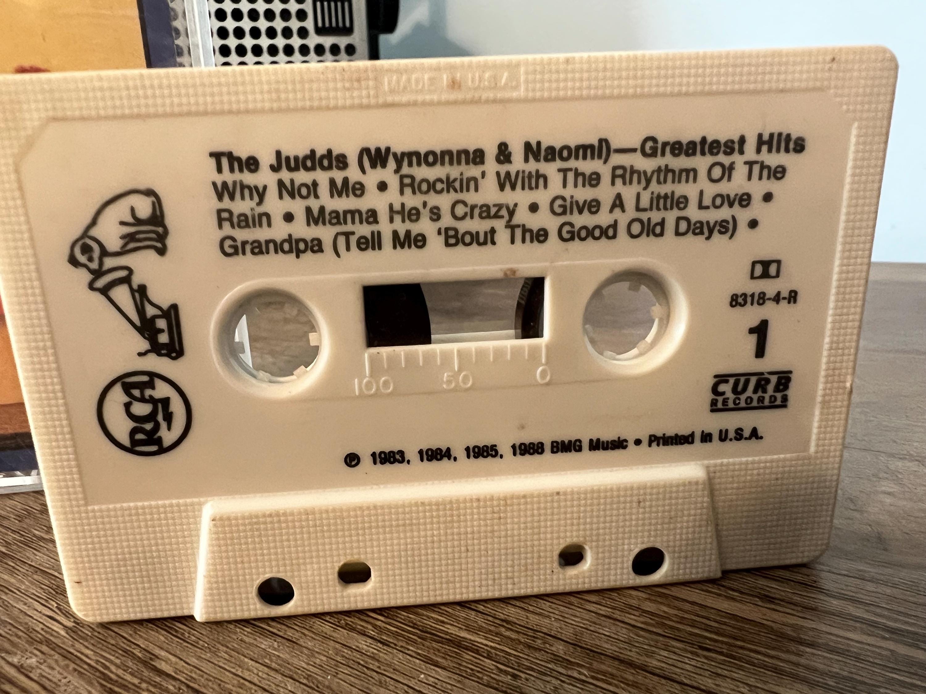 Vintage 1988 The Judds Greatest Hits Cassette Tape - Retro Country
