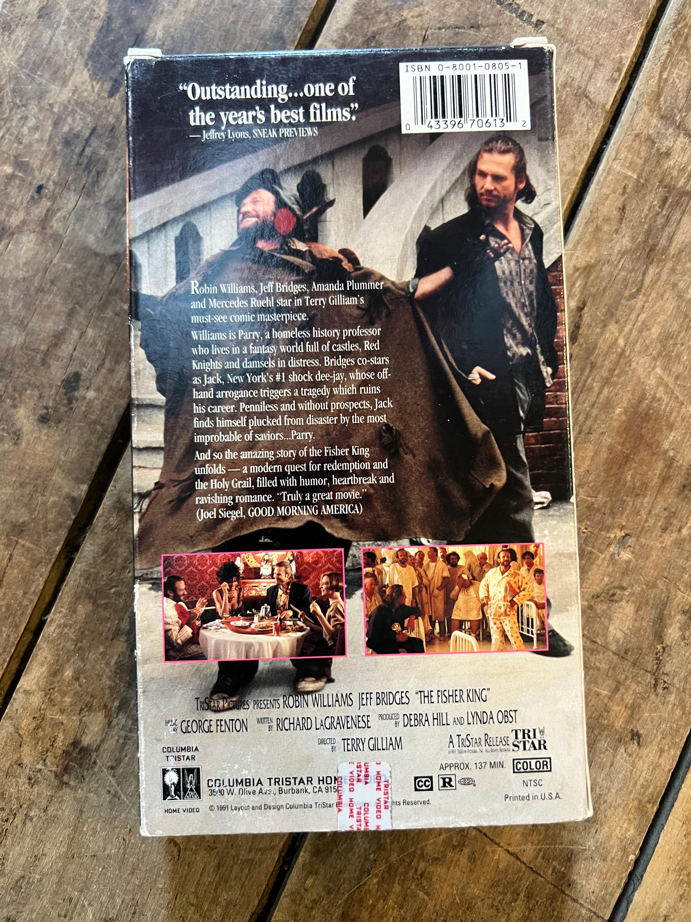 The Fisher King  ( VHS 1991 ) Starring - Robin Williams & Jeff Bridges