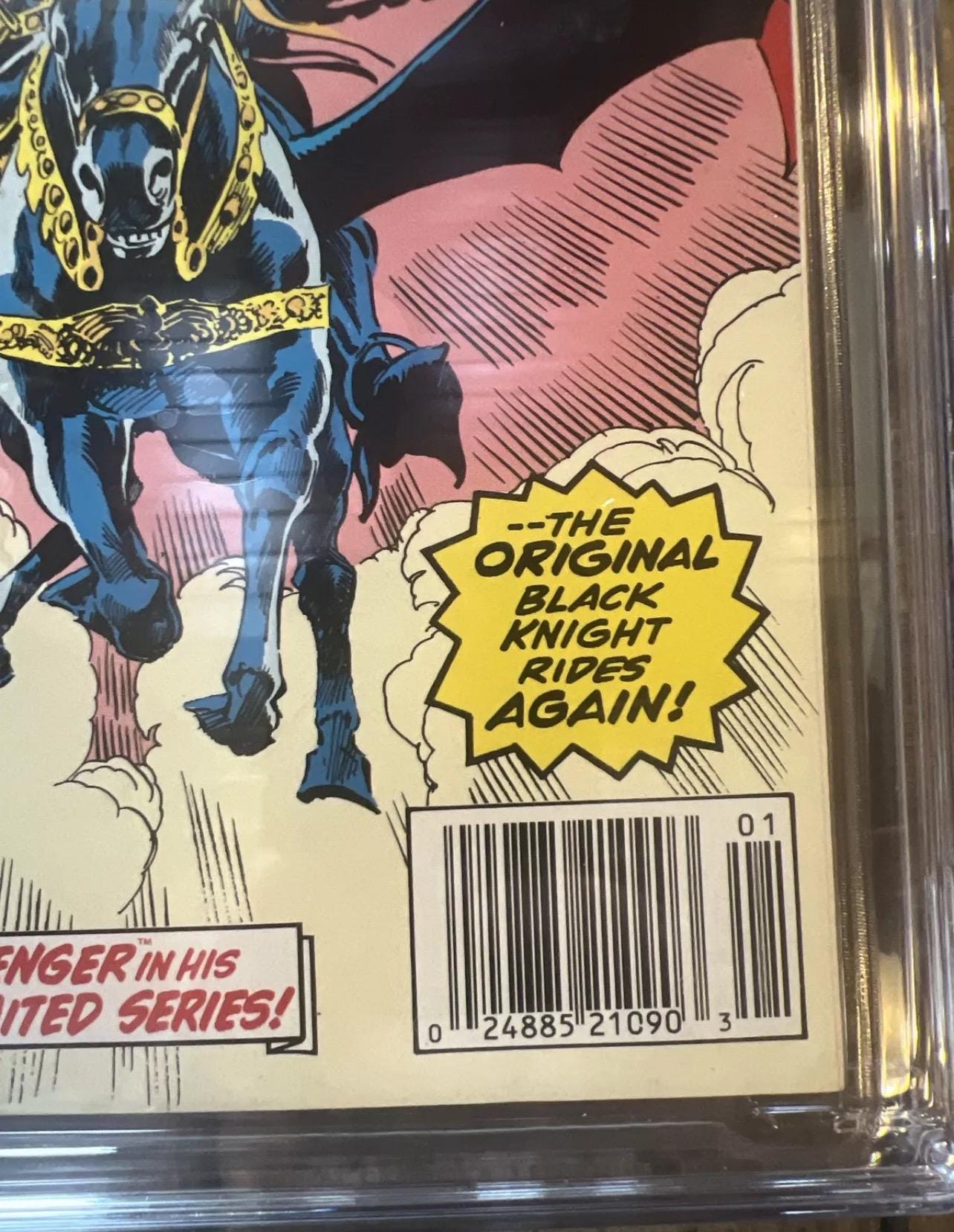 1990 BLACK KNIGHT #1 ( Dane Whitman ) Original - Marvel Comics - CGC Graded 6.0 - Original Black Knight Returns