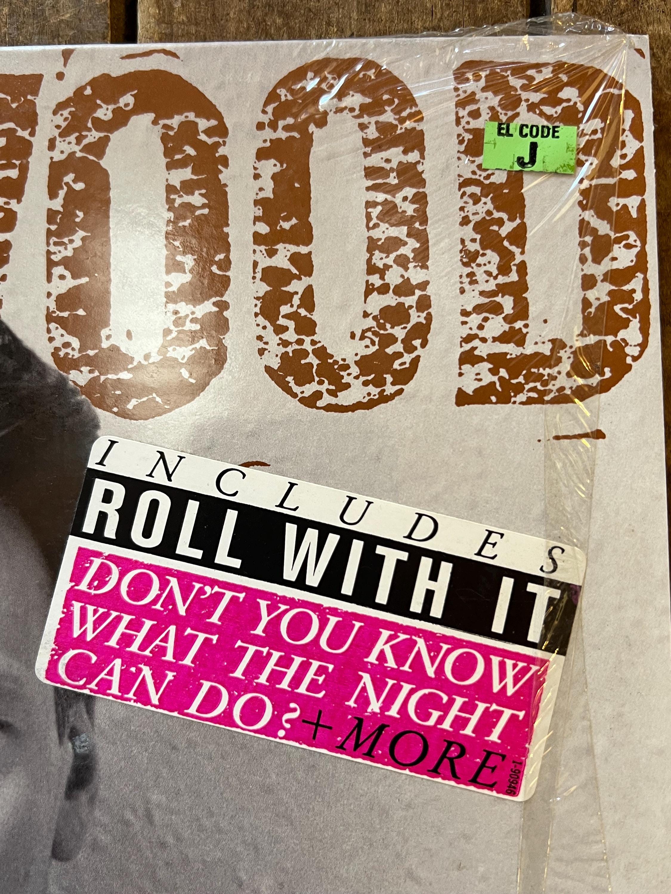 Vintage Steve Winwood "Roll With It" LP Record - 1988 Club Edition