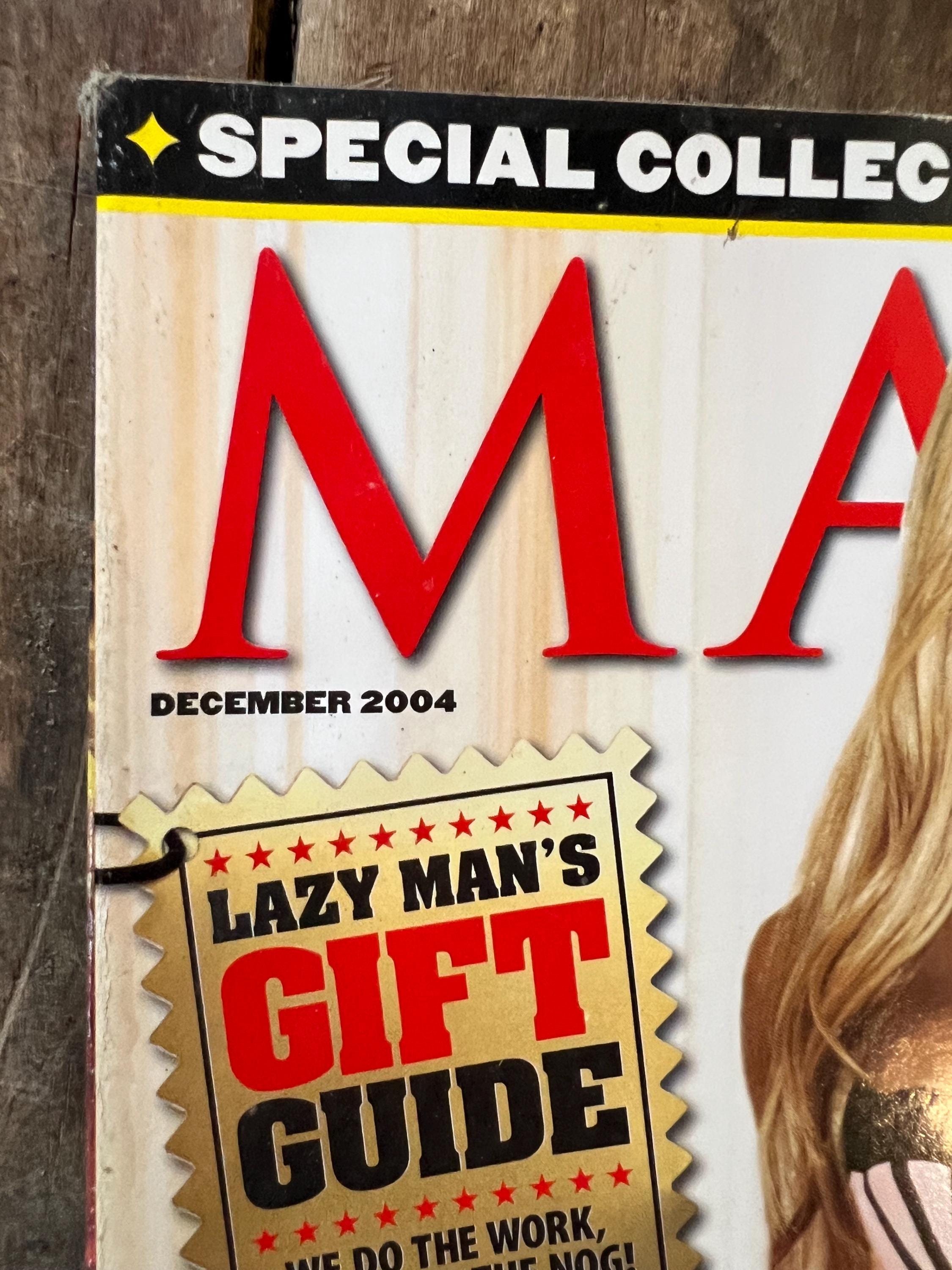 MAXIM Magazine For Men - December 2004 Issue - The Girls Of The Apprentice Cover