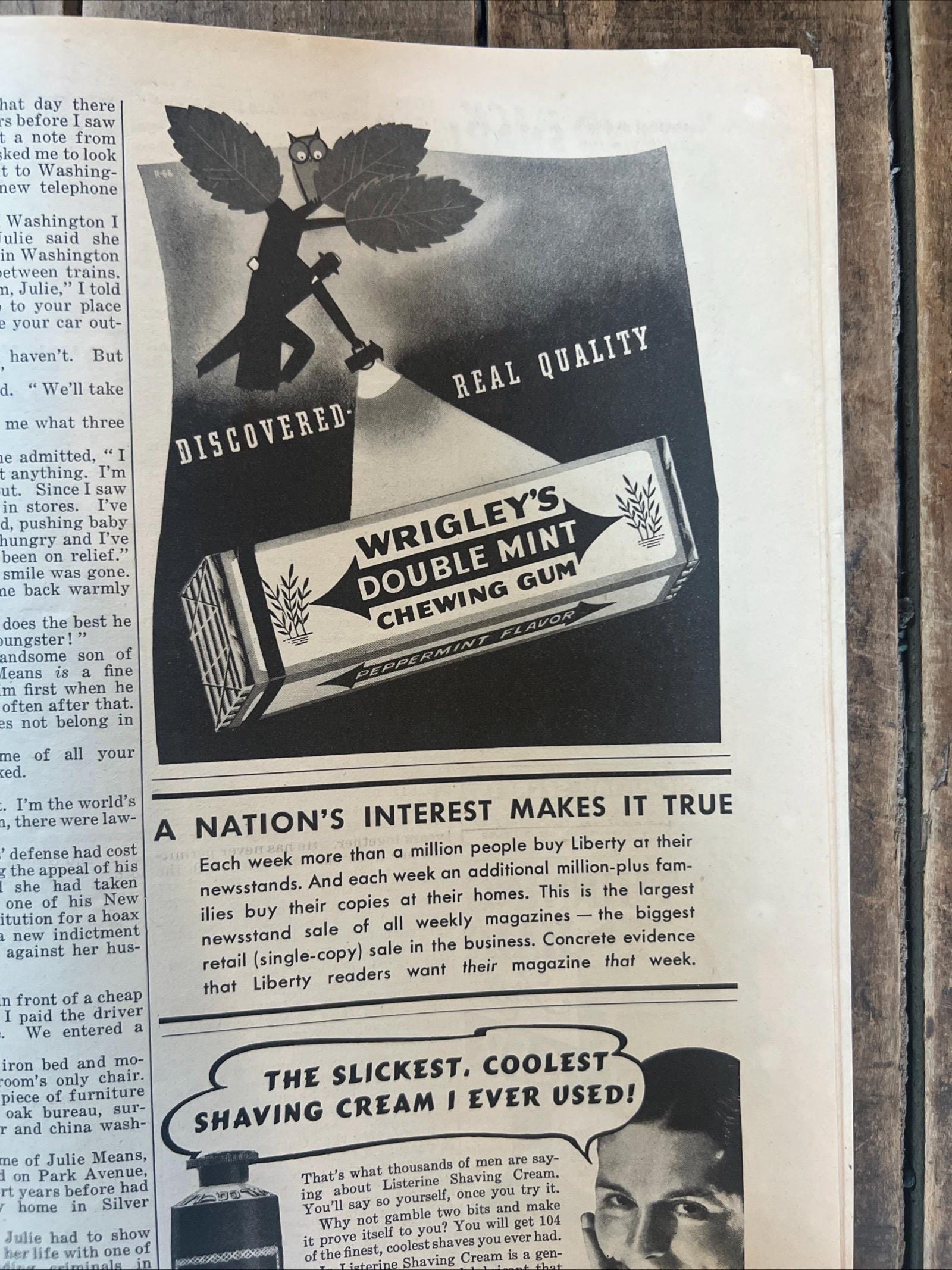 1937 Liberty Magazine - June Issue - 5 Cent Cover - Rare Advertising & Stories