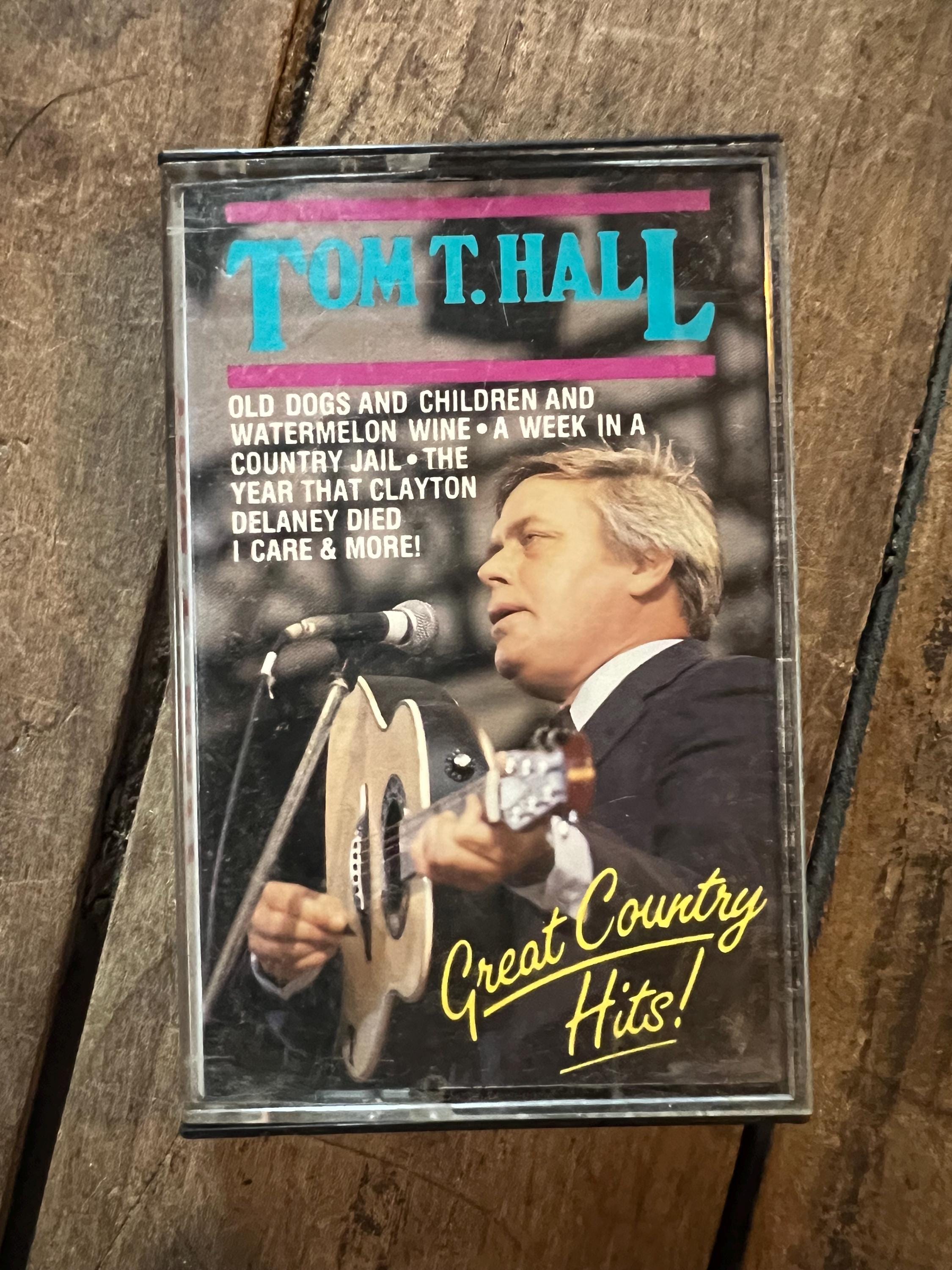 1986 Tom T. Hall Great Country Hits -  Original Cassette Tape - The Special Music Company Records - Country Music Cassette Tape