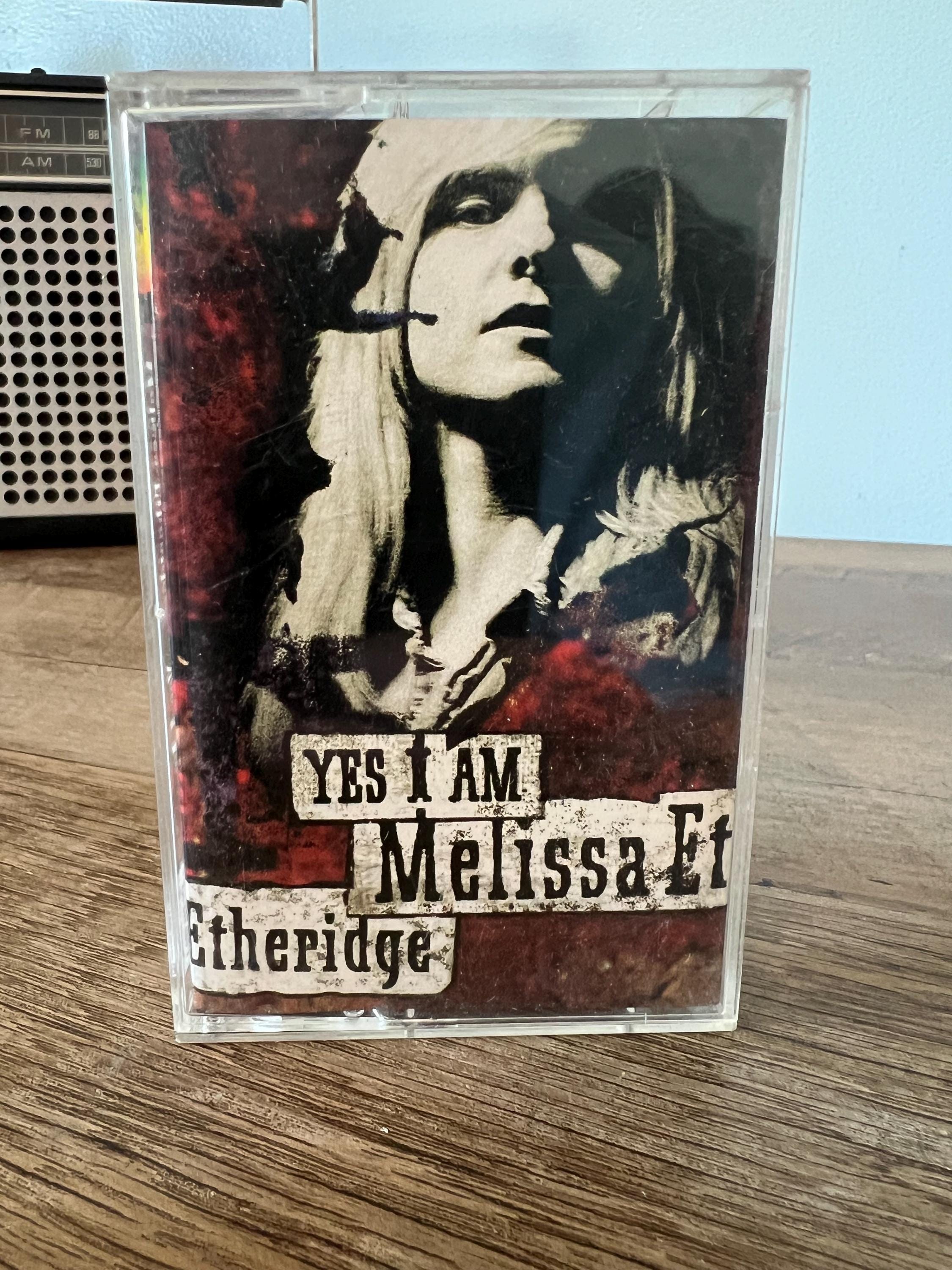 Vintage 1993 Melissa Etheridge "Yes I Am" Cassette Tape