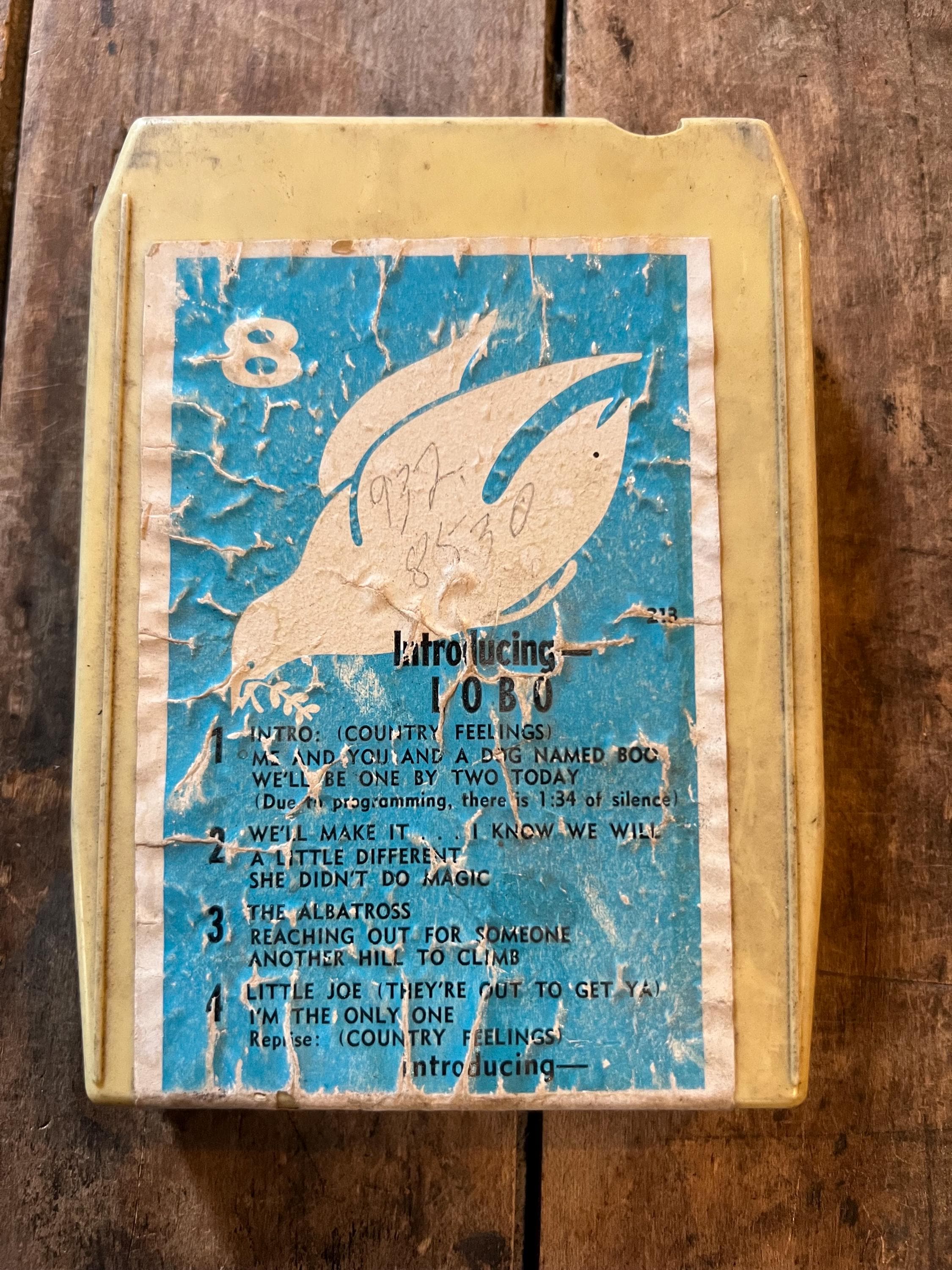 1971 Introducing LOBO - Big Tree Records 8-Track Tape