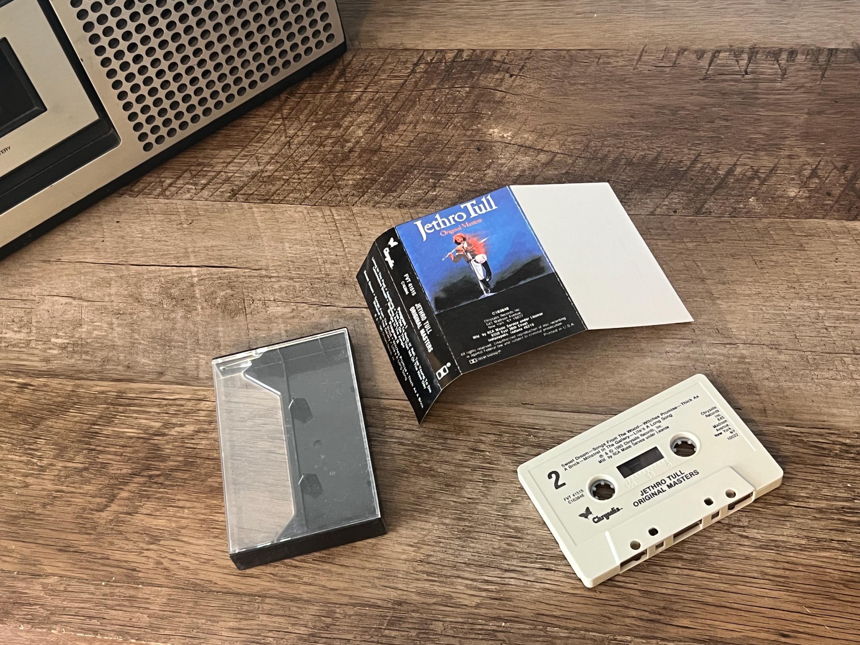 Vintage 1985 Jethro Tull "Original Masters" Cassette Tape