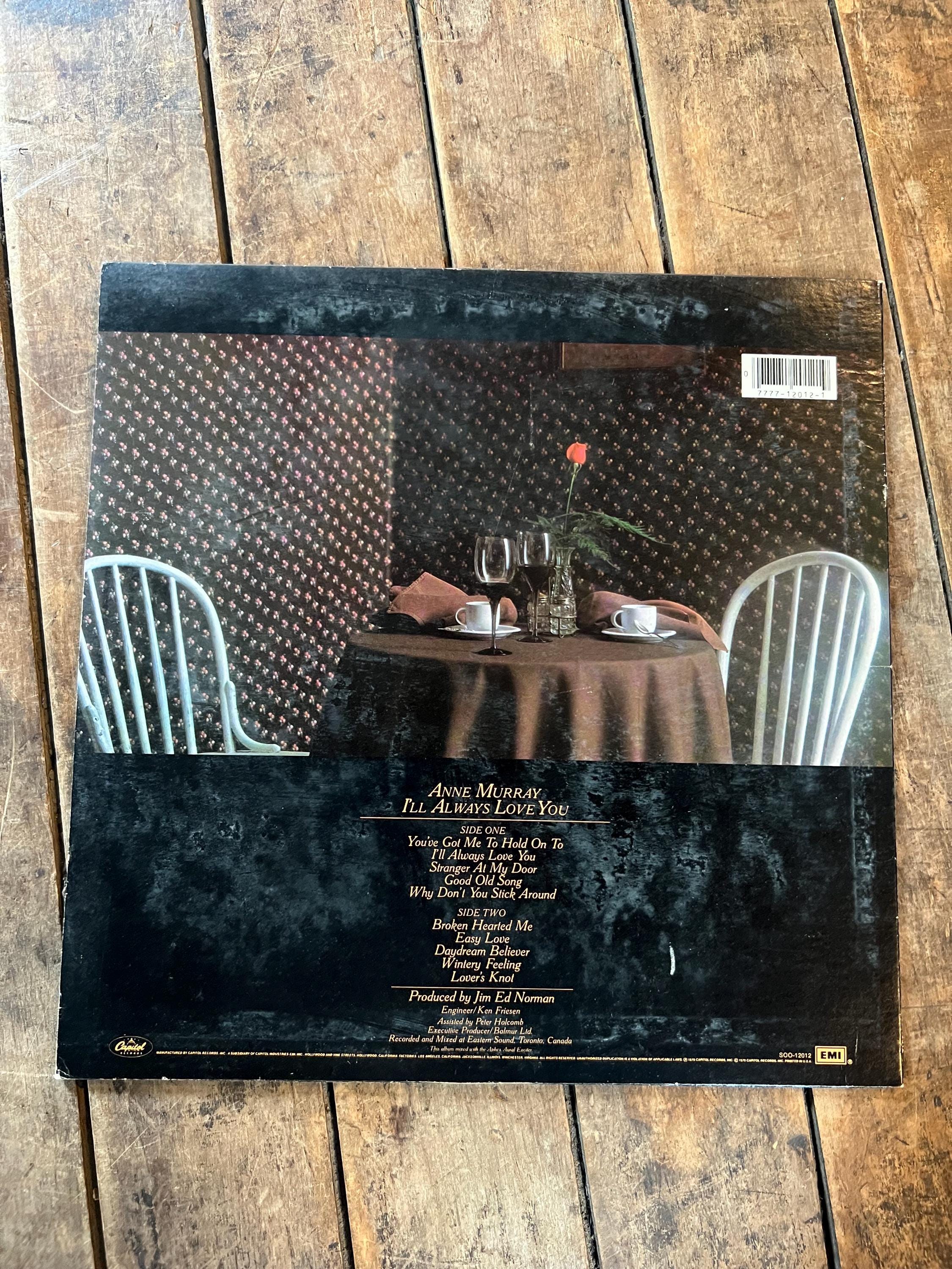 Anne Murray "I’ll always love you" LP - 1979 Capitol Retro Vinyl Record