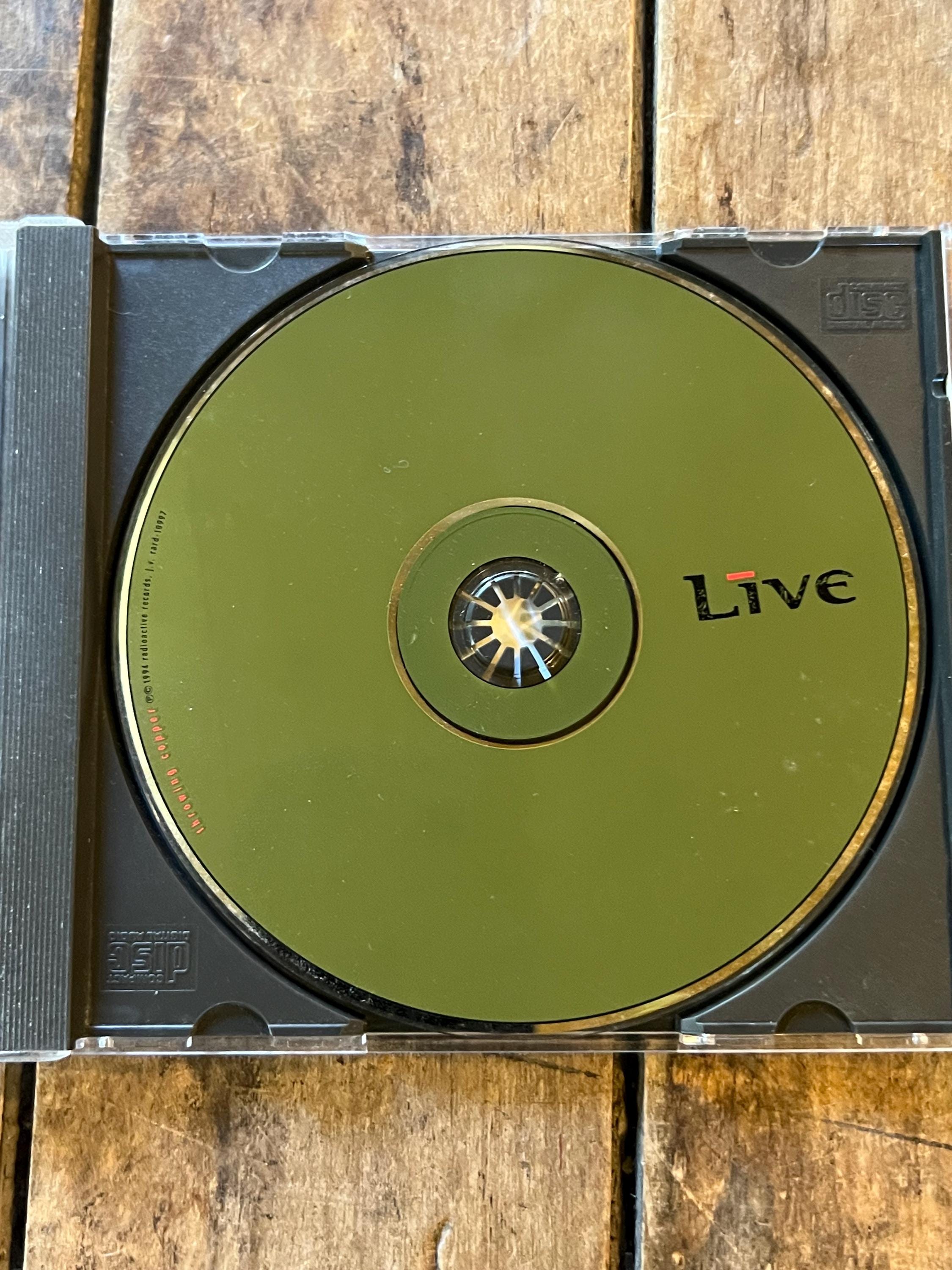 Throwing Copper LIVE - Original Music CD  - Radioactive Records - 1994 Retro CD - Compact Disc - Alternate Rock