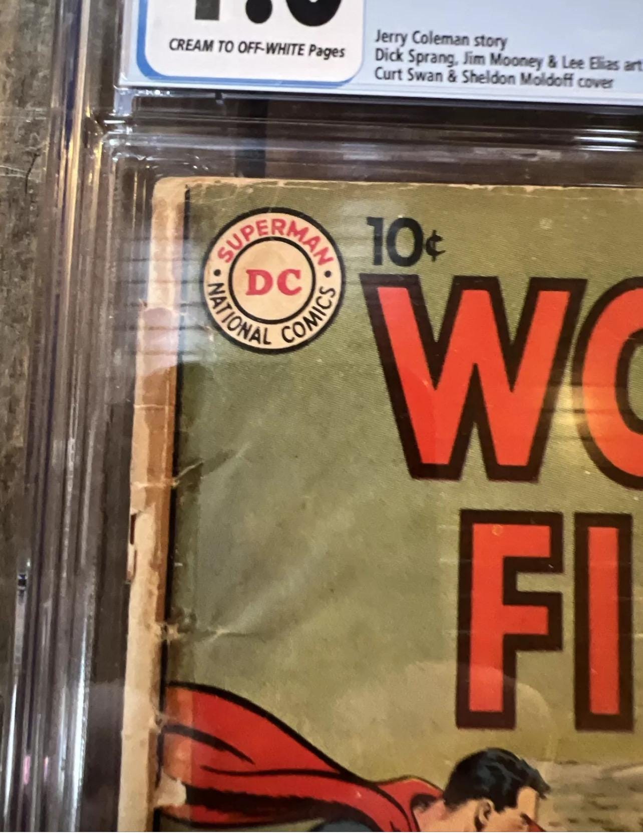 1961 World’s Finest Comics - Superman - Batman & Robin - DC COMICS - CGC Universal Grade 1.0