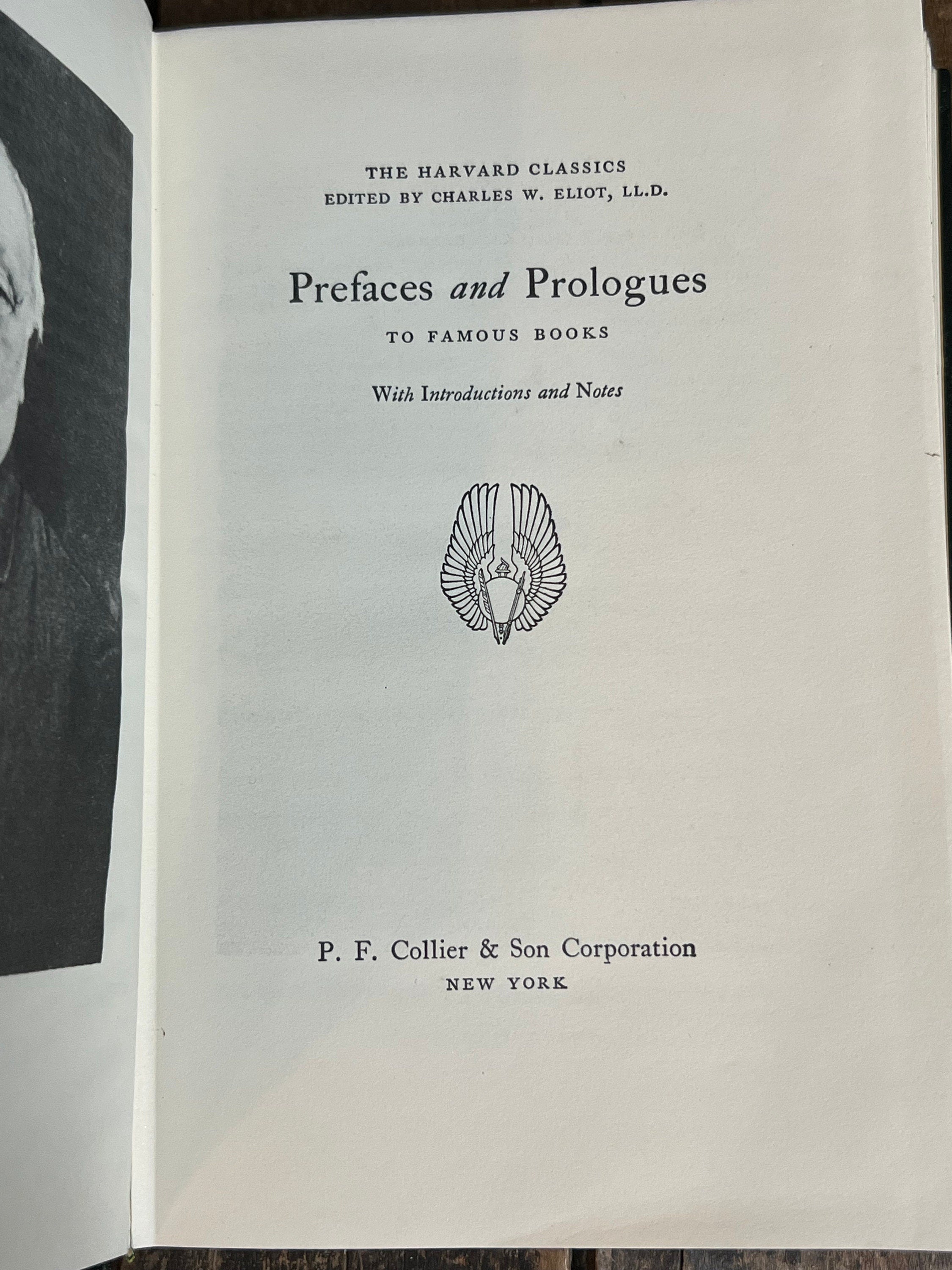 1938 Harvard Classics: Prefaces and Prologues, Deluxe Edition