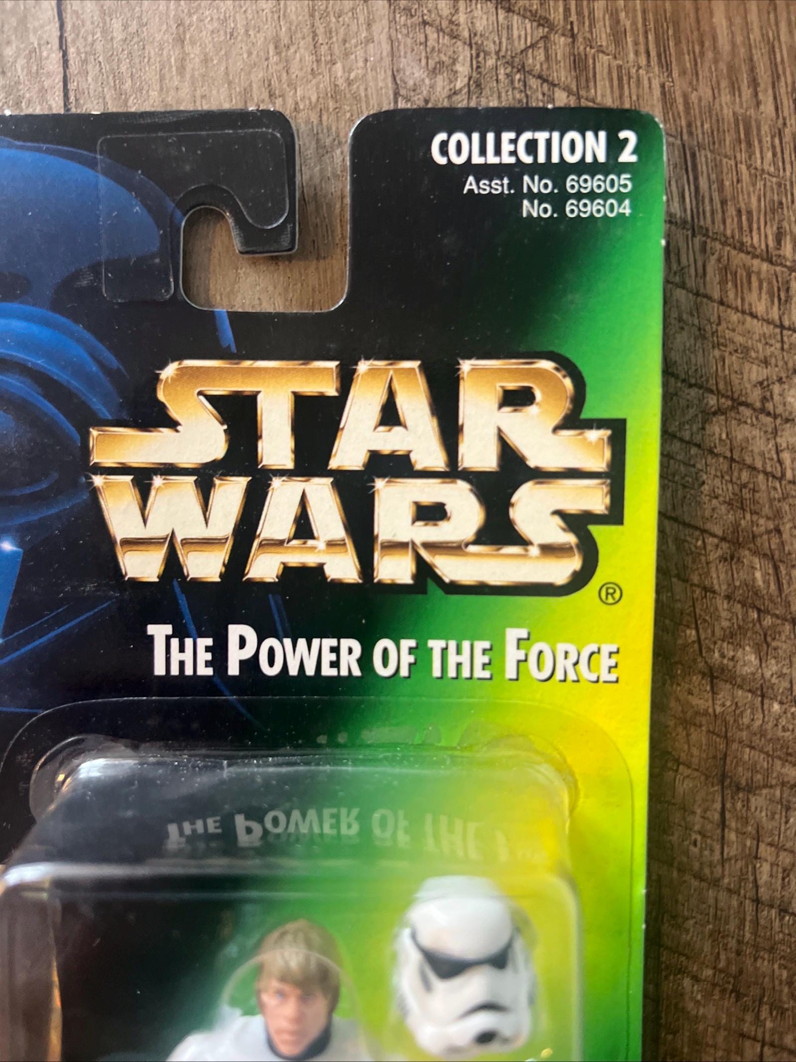1996 Kenner Star Wars Luke Skywalker Stormtrooper Disguise Action Figure - MOC