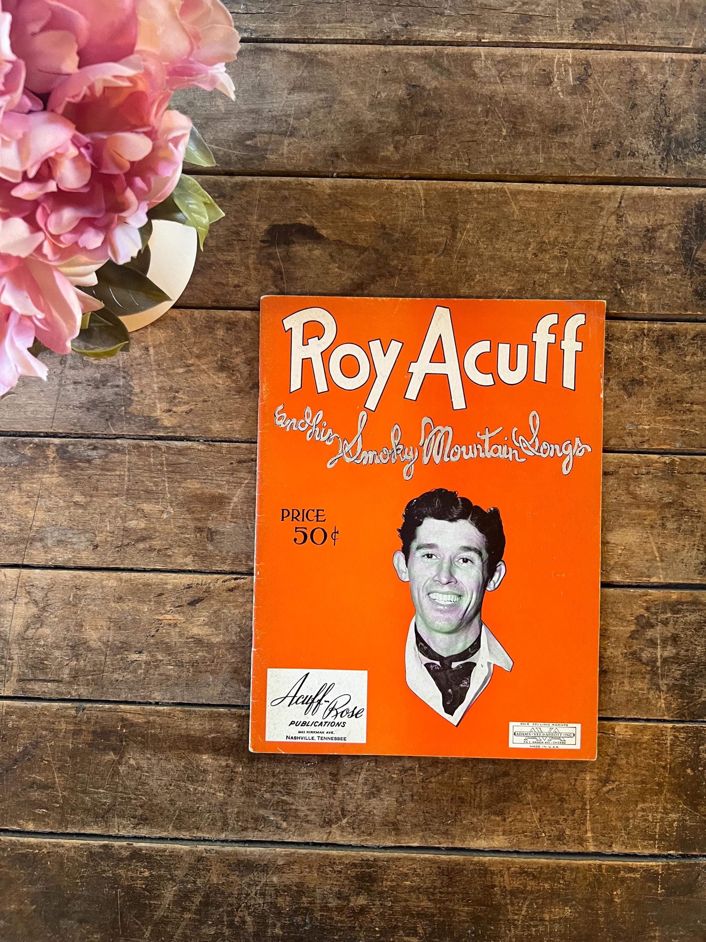 Vintage 1940s Roy Acuff Sheet Music: Smokey Mountain Songs