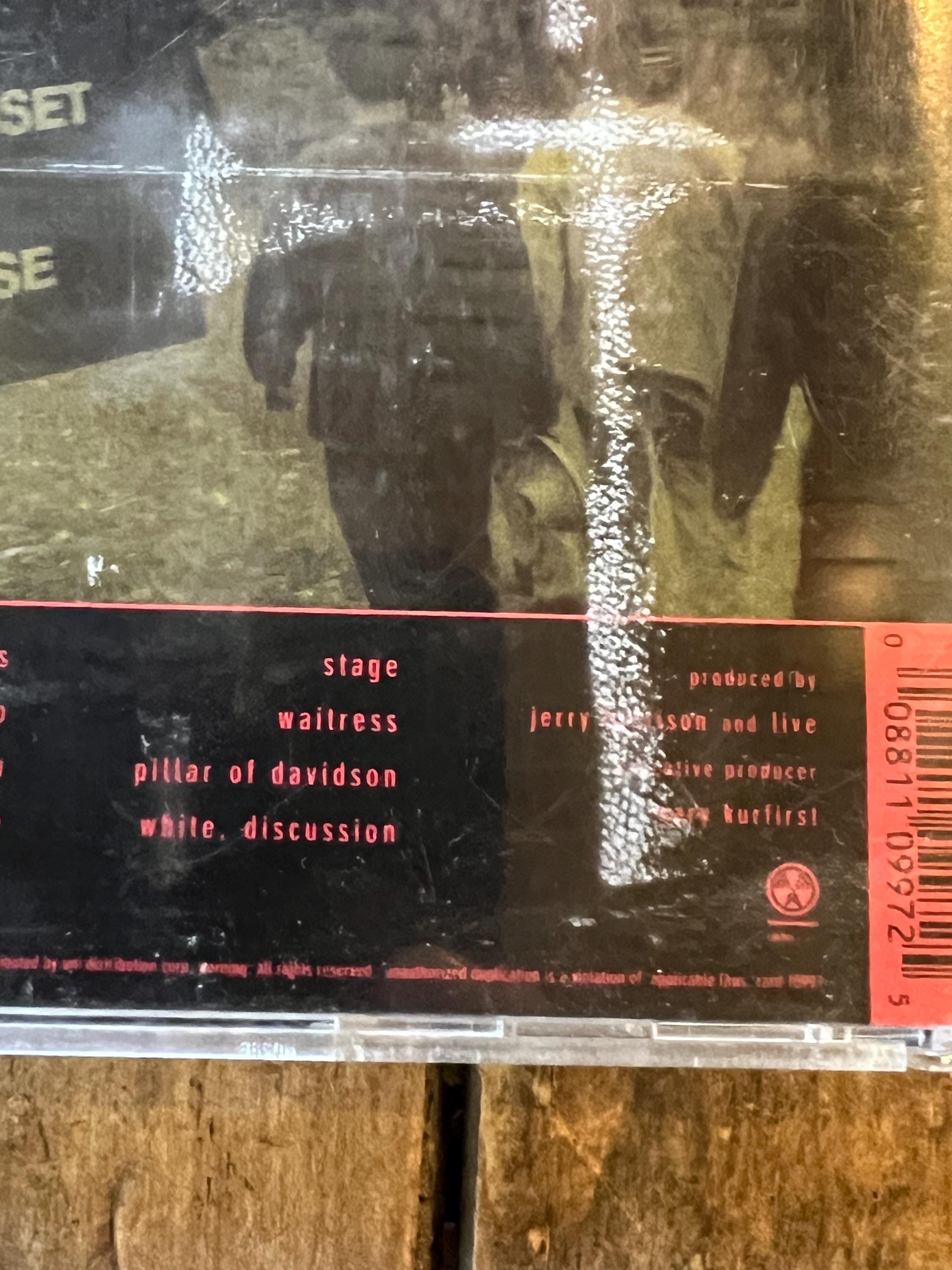 Throwing Copper LIVE - Original Music CD  - Radioactive Records - 1994 Retro CD - Compact Disc - Alternate Rock