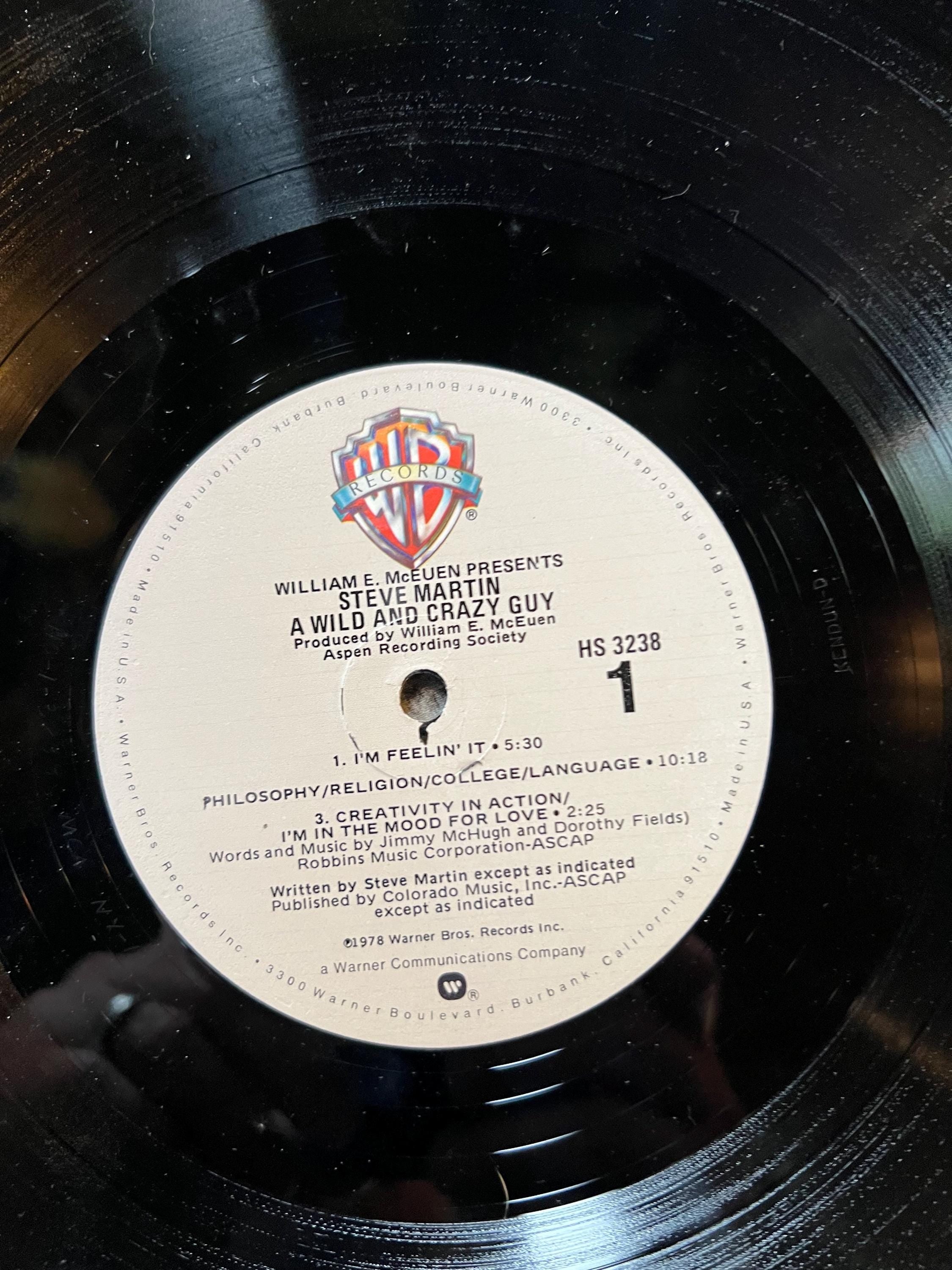 Steve Martin - Wild and Crazy Guy LP - 1978 Warner Bros. Vinyl Record