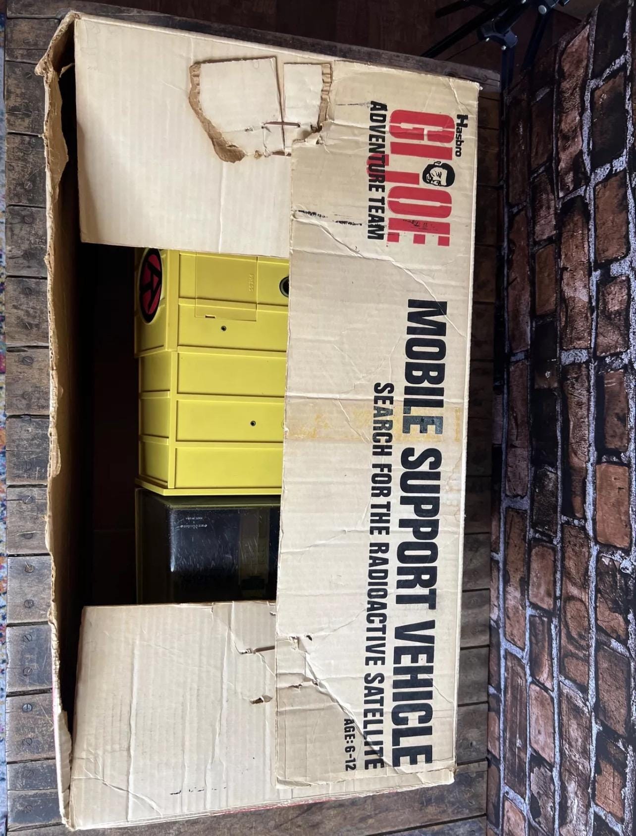 Vintage 1972 GI JOE Mobile Support Vehicle – Hasbro Adventure Team Set
