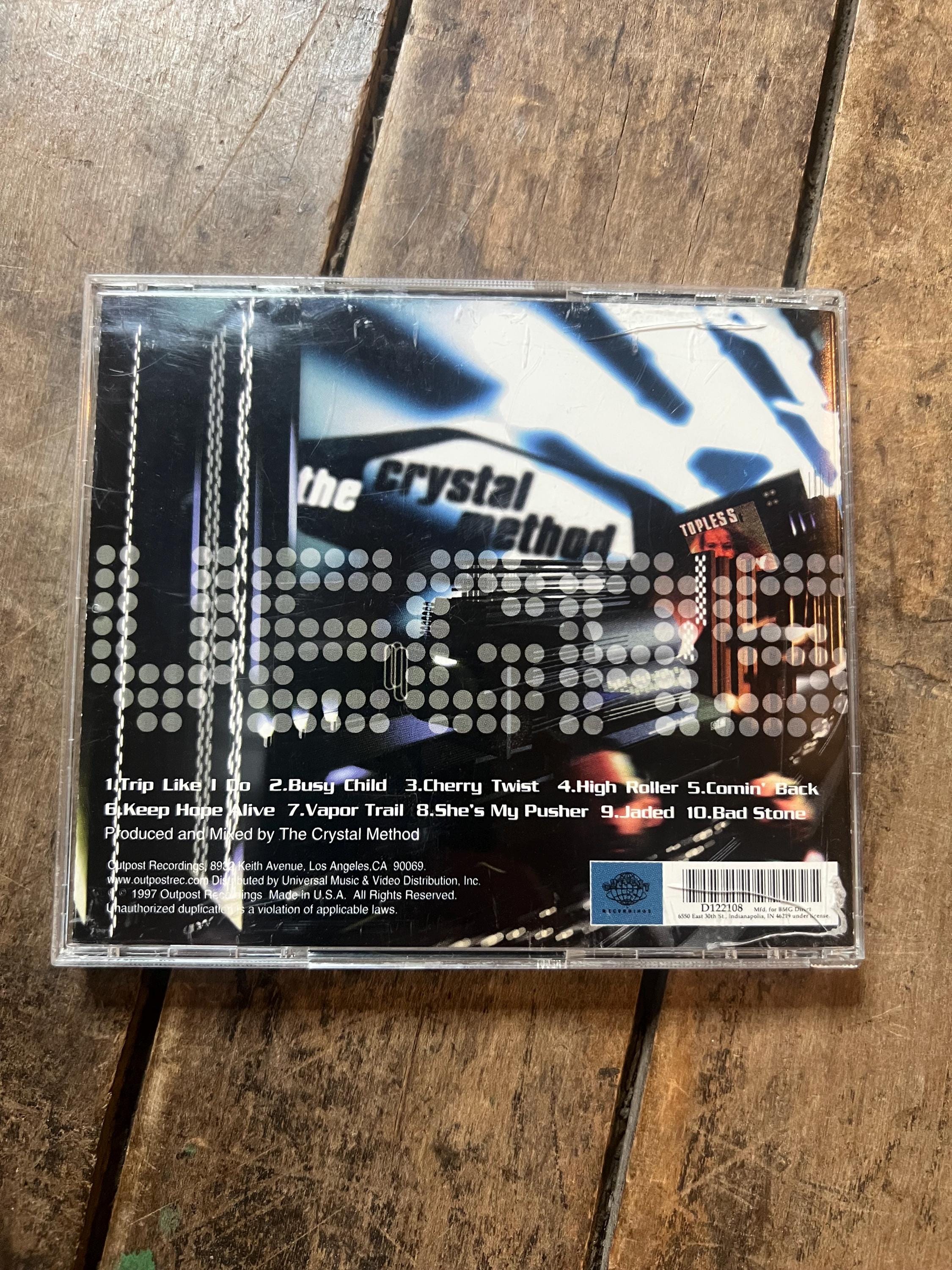 The Crystal Method “Vegas” -  Original Music CD  - Outpost Recordings - 1997 Retro CD - Compact Disc - Electronic