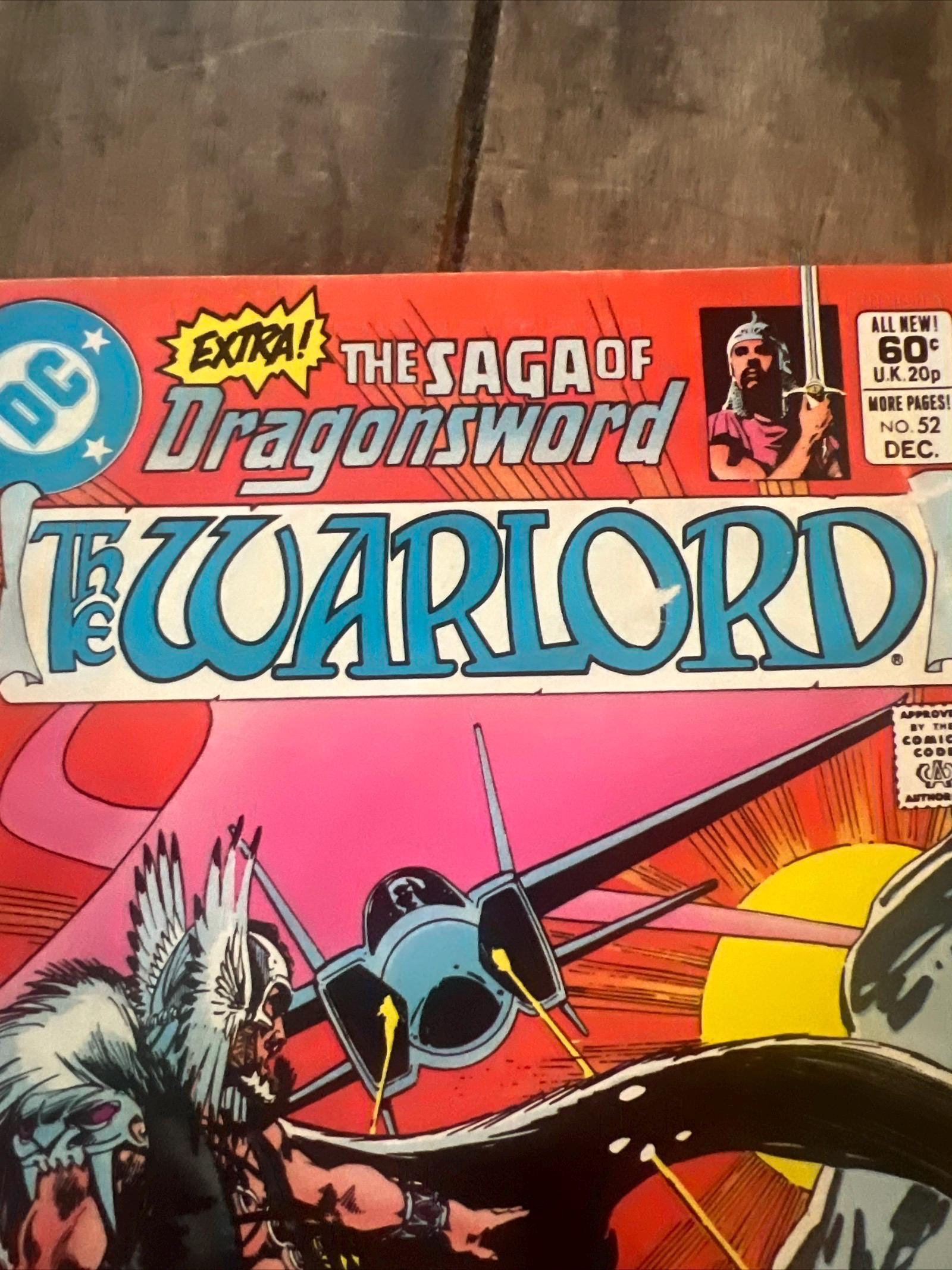 The Saga of Dragonsword - The Warlord #52 (1981) Newsstand Edition - DC Comics