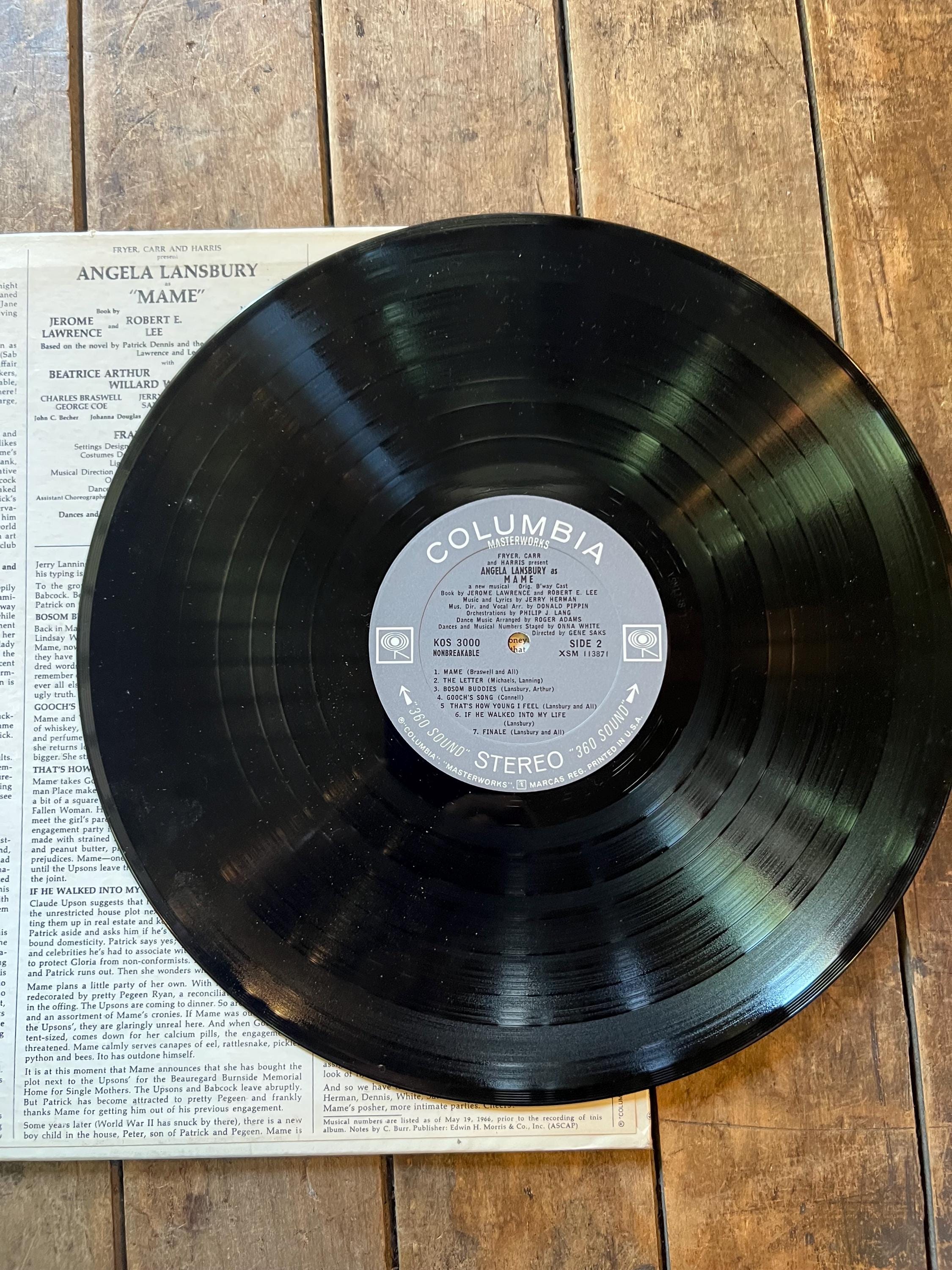 Mame - Angela Lansbury 1969 - Original Cast Recording - Vinyl LP