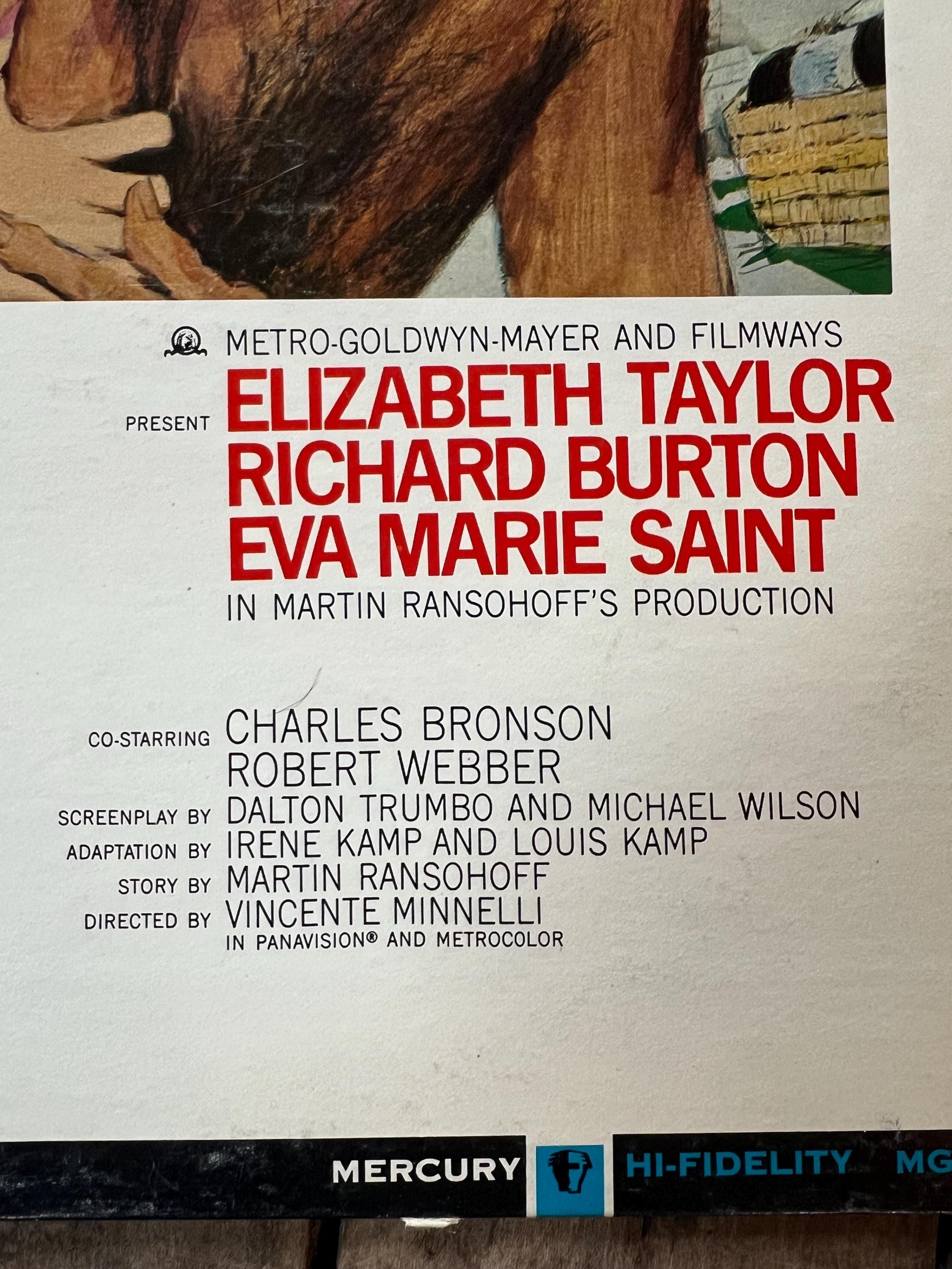 The Sandpiper Soundtrack LP: Johnny Mandel, 1965 Mercury Records