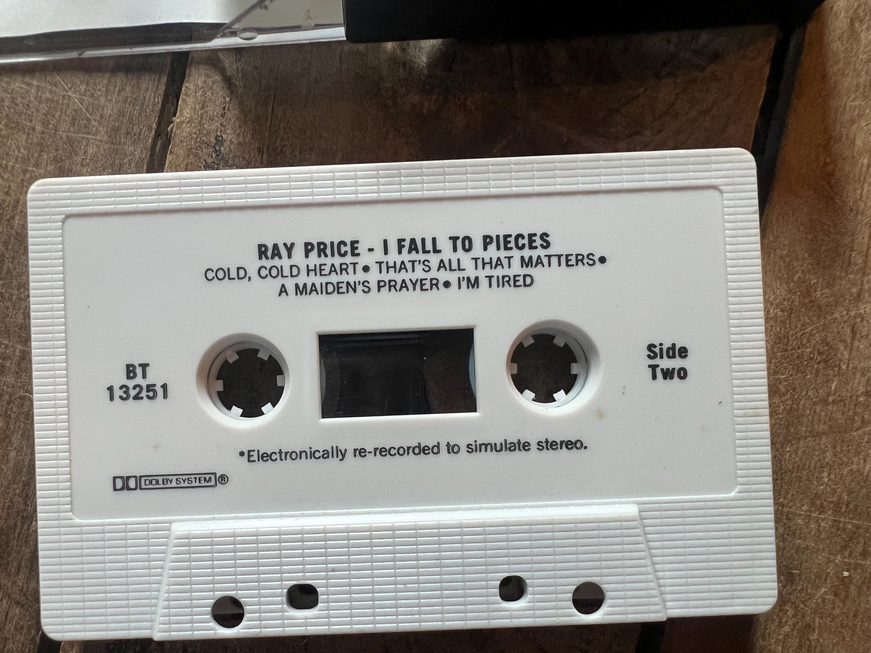 Ray Price "I Fall To Pieces" Cassette Tape - Vintage Country Music
