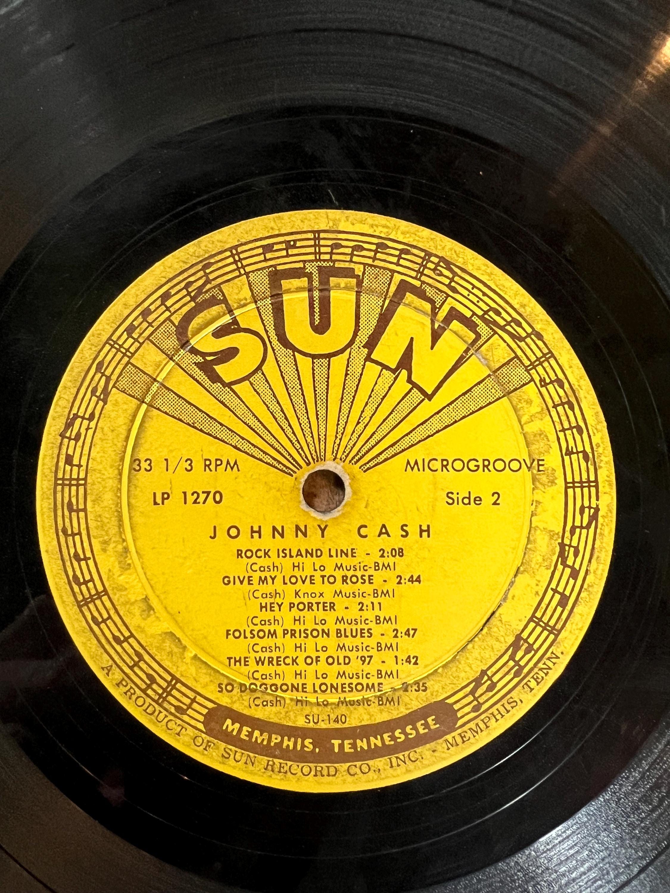 Johnny Cash "All Aboard The Blue Train" Vinyl LP - 1963 Sun Records
