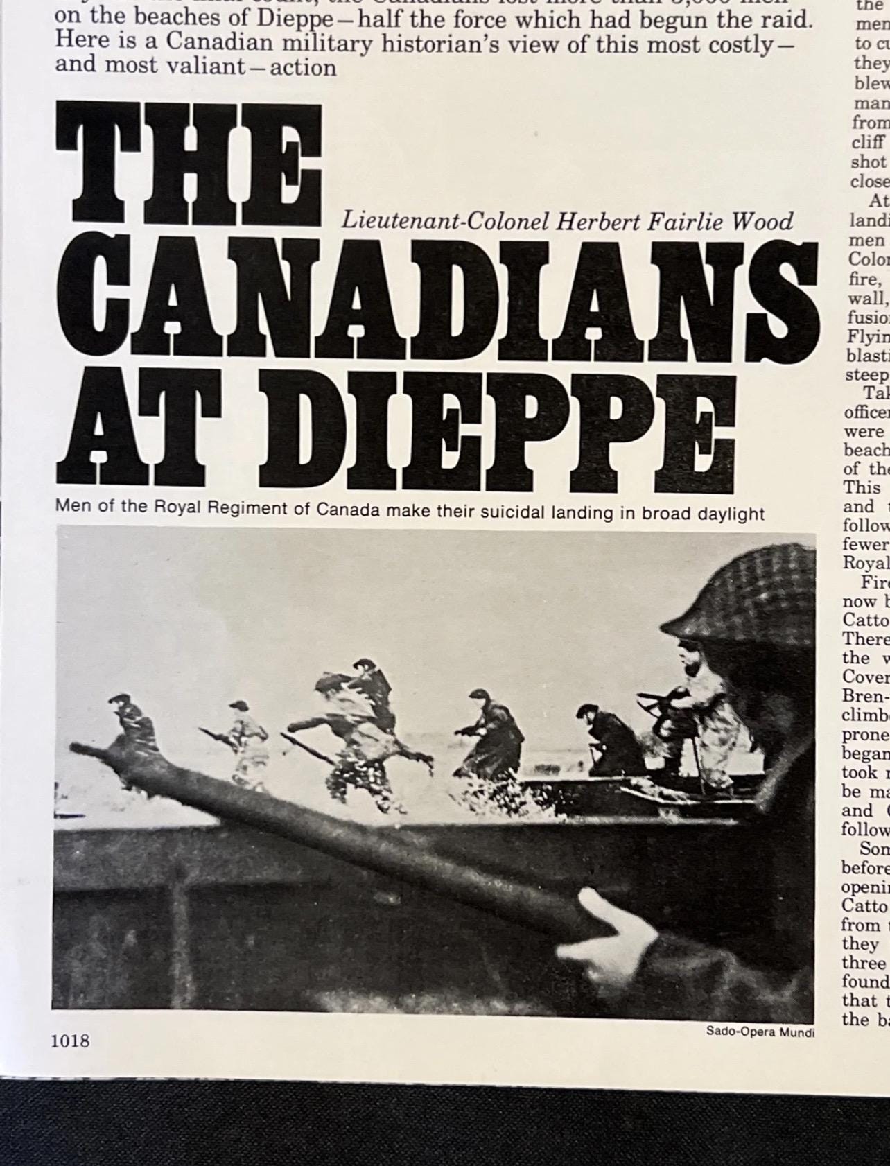 Vintage 1973 History Of The Second World War Magazine Part 37