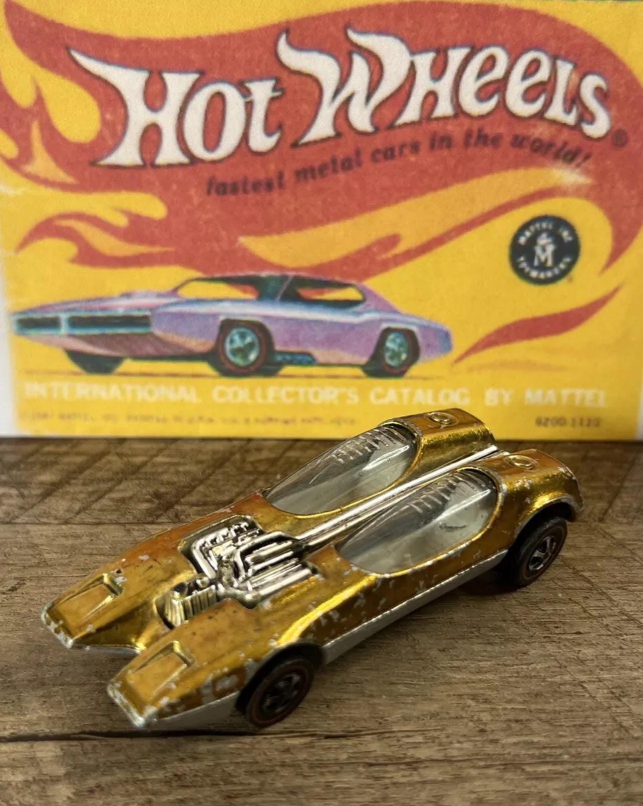 Vintage 1969 Hot Wheels Redline SPLITTIN’ IMAGE Concept Car