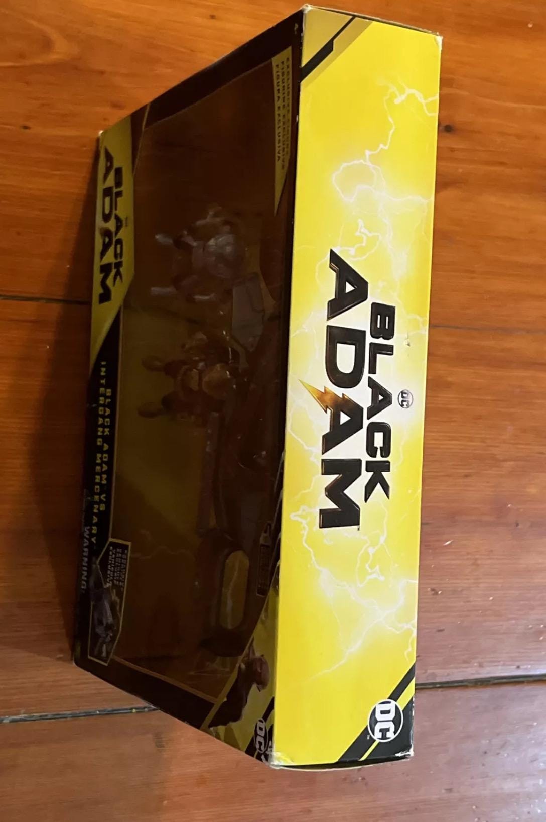 Black Adam vs Intergang Mercenary Action Figure: Spin Master 1st Edition