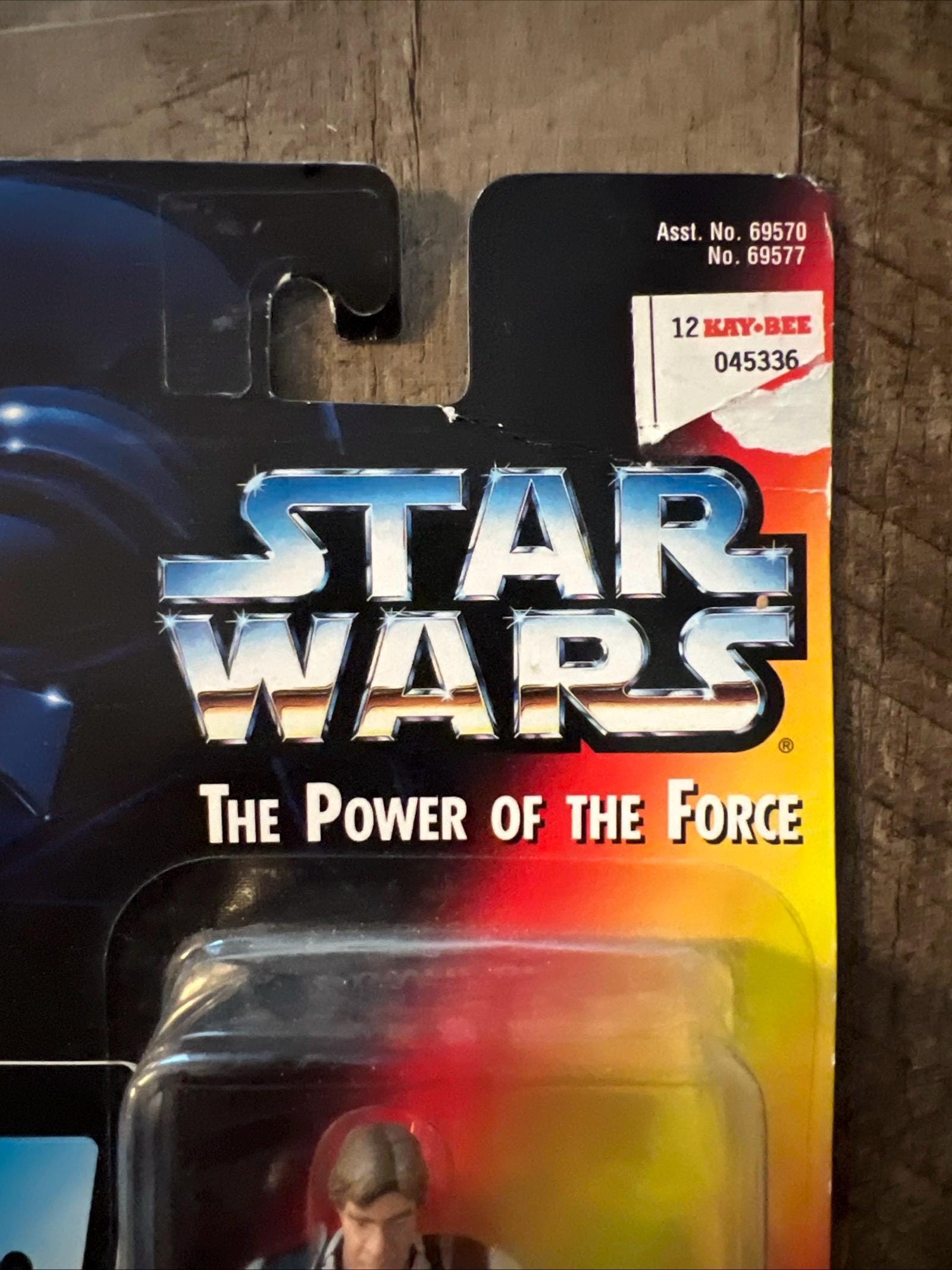 1995 Star Wars Han Solo Smuggler Action Figure - Power Of The Force, Kenner