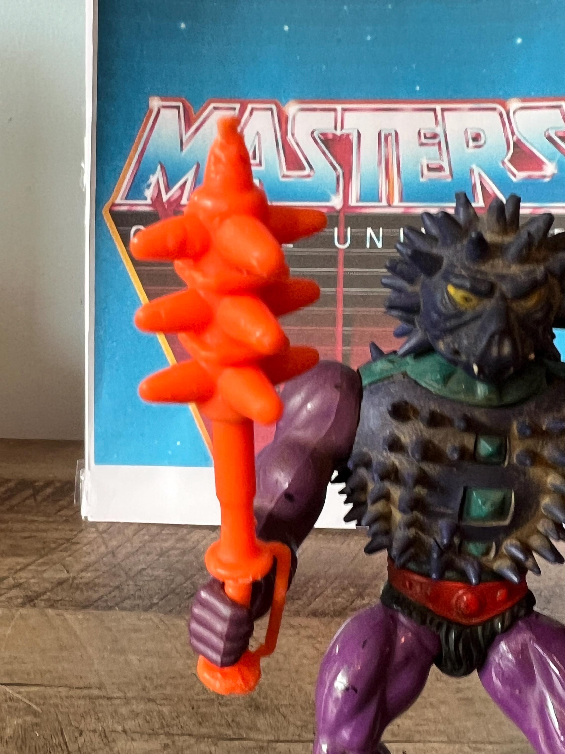 Vintage 1985 Mattel - Masters Of The Universe -SPIKOR Action Figure Complete - MOTU - Evil Warrior
