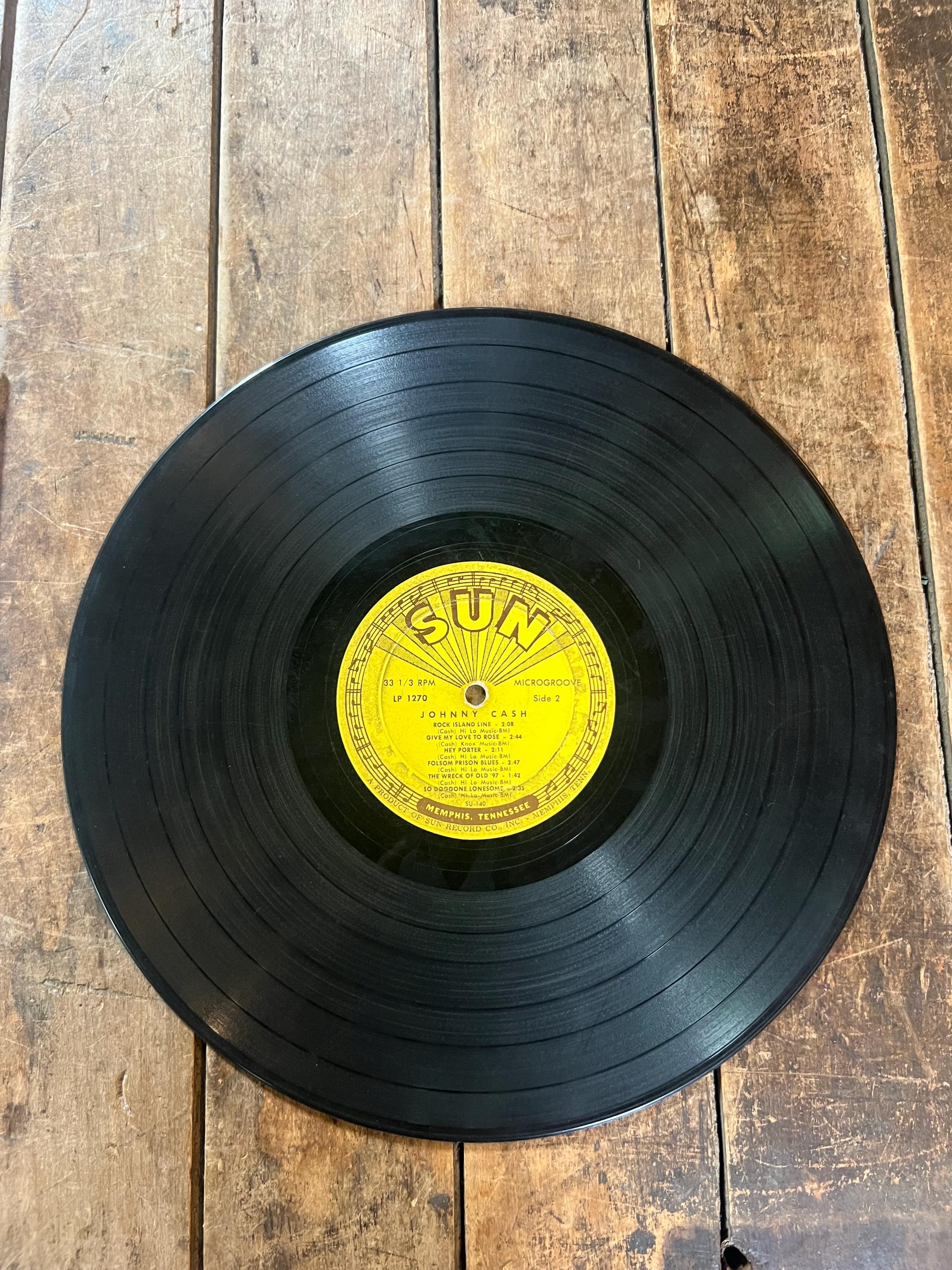 Johnny Cash "All Aboard The Blue Train" Vinyl LP - 1963 Sun Records