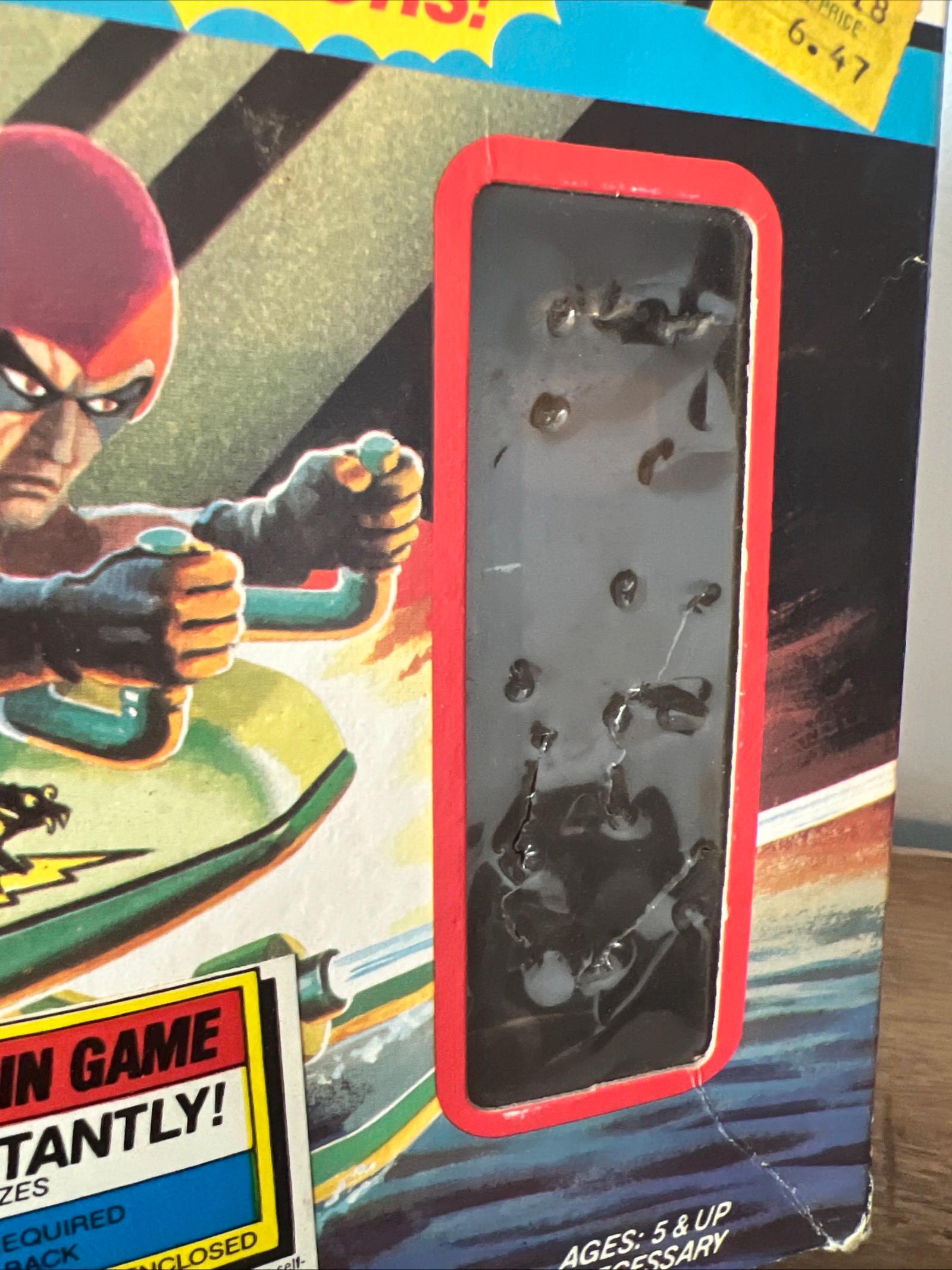 Vintage 1984 GI JOE Zartan Swamp Skier Action Figure with Box