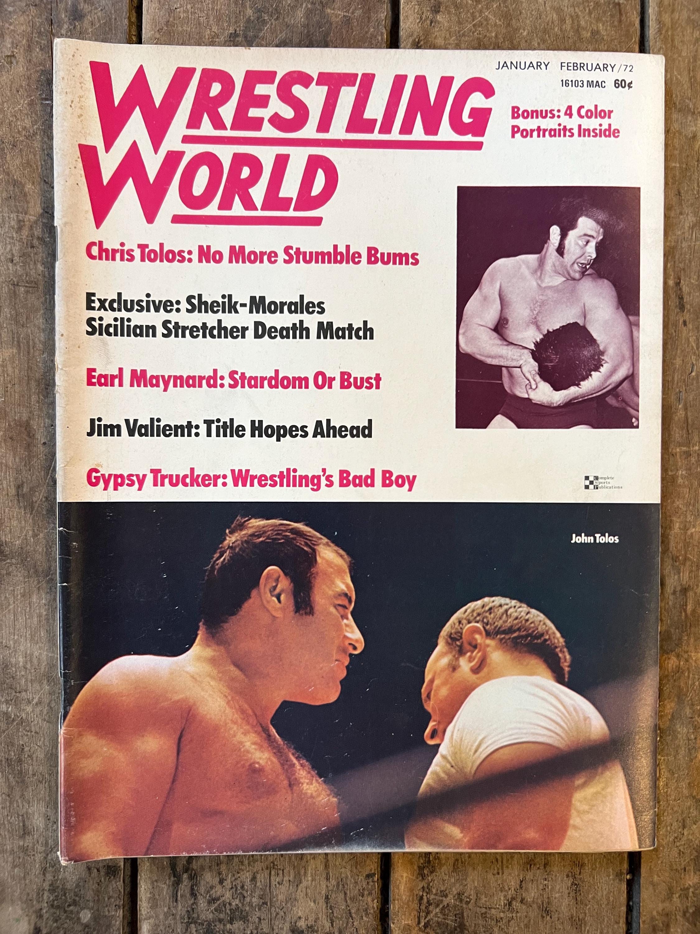 Wrestling World Magazine  - January / February 1972 Issue WWF / WWE