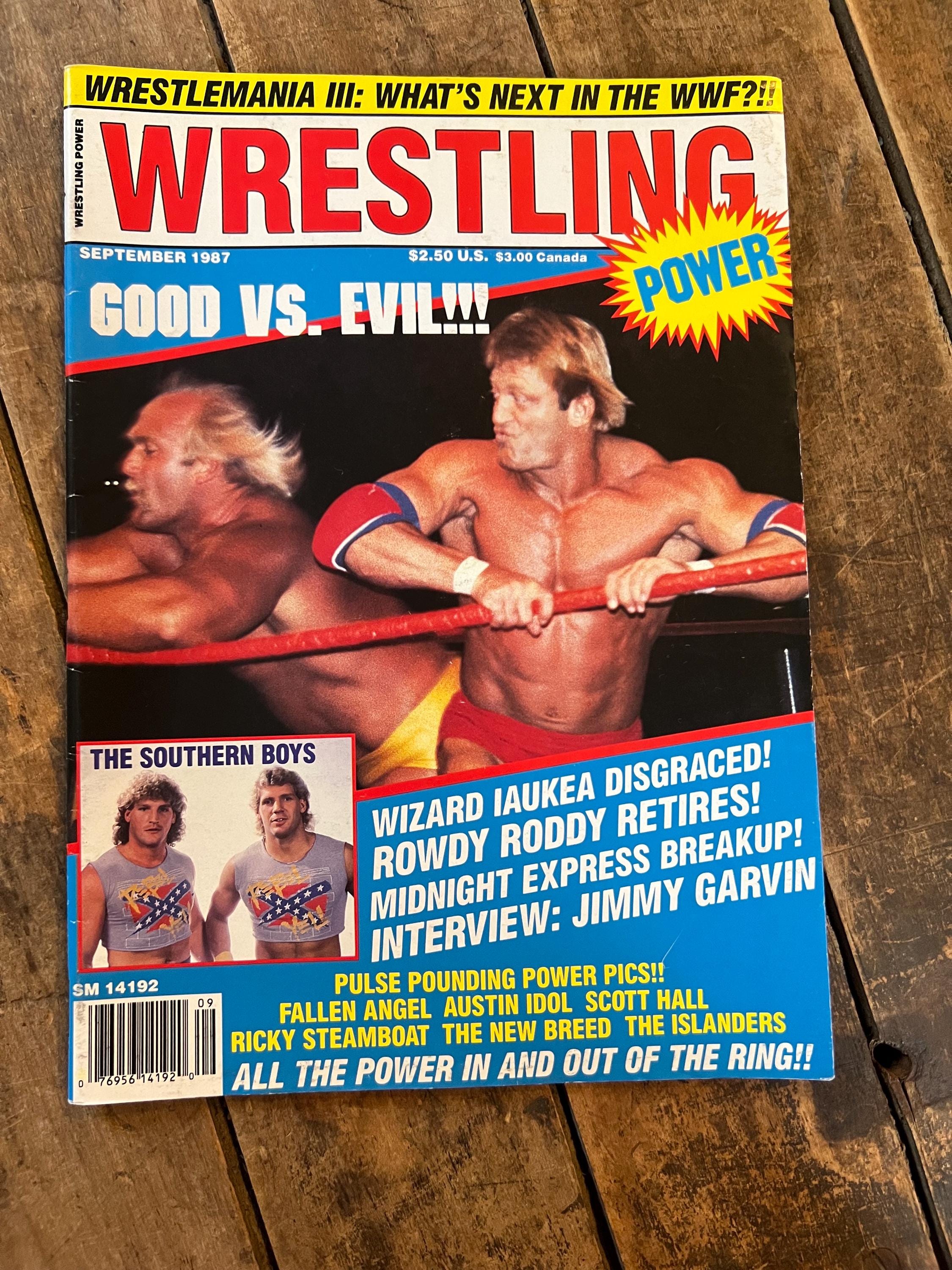 Wrestling Power Magazine  - September 1987 - WWF WWE - Wrestlemania III