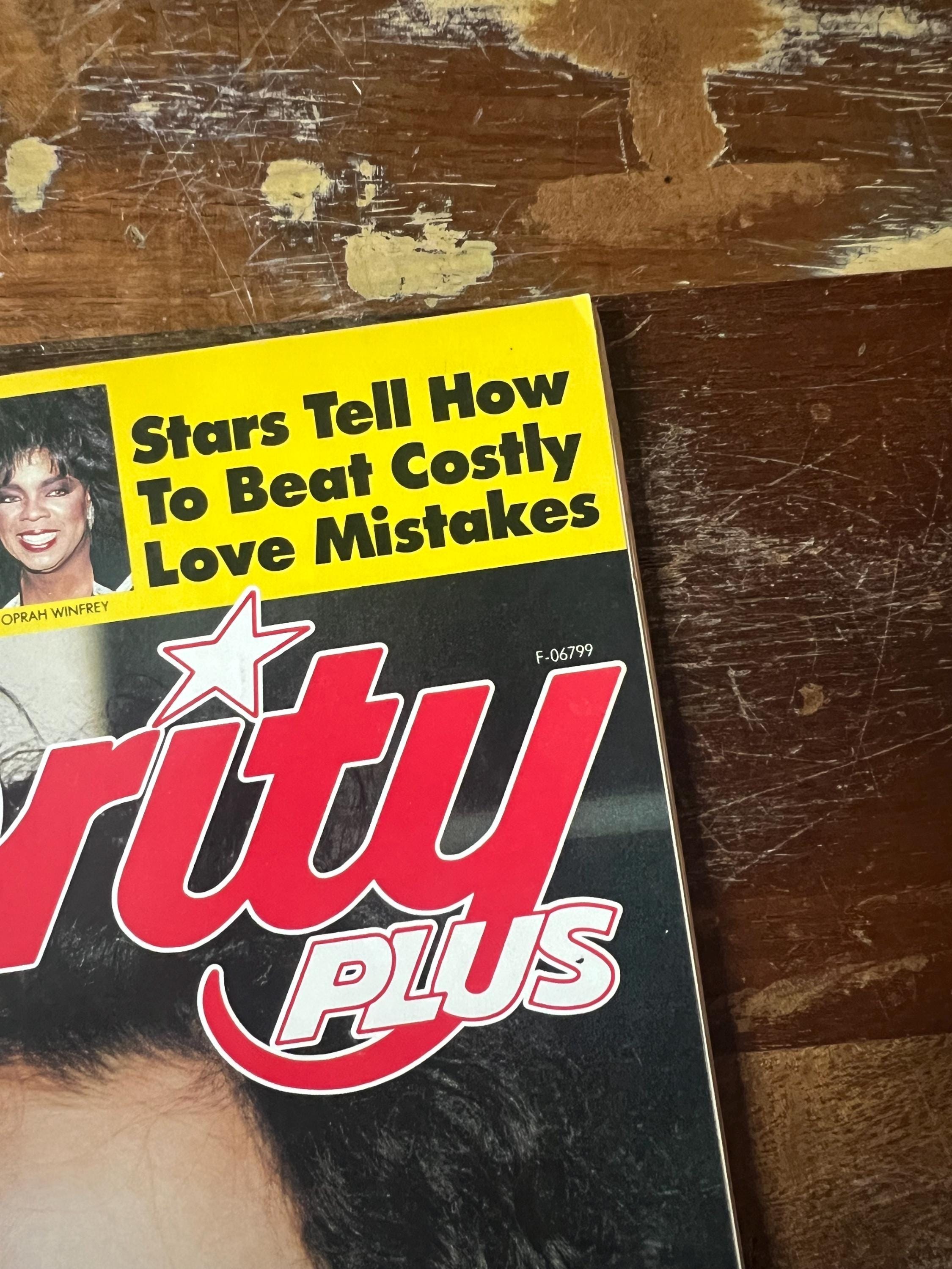 Celebrity Plus Magazine - Gossip / Tabloid - April 1988 Issue - CHER Cover