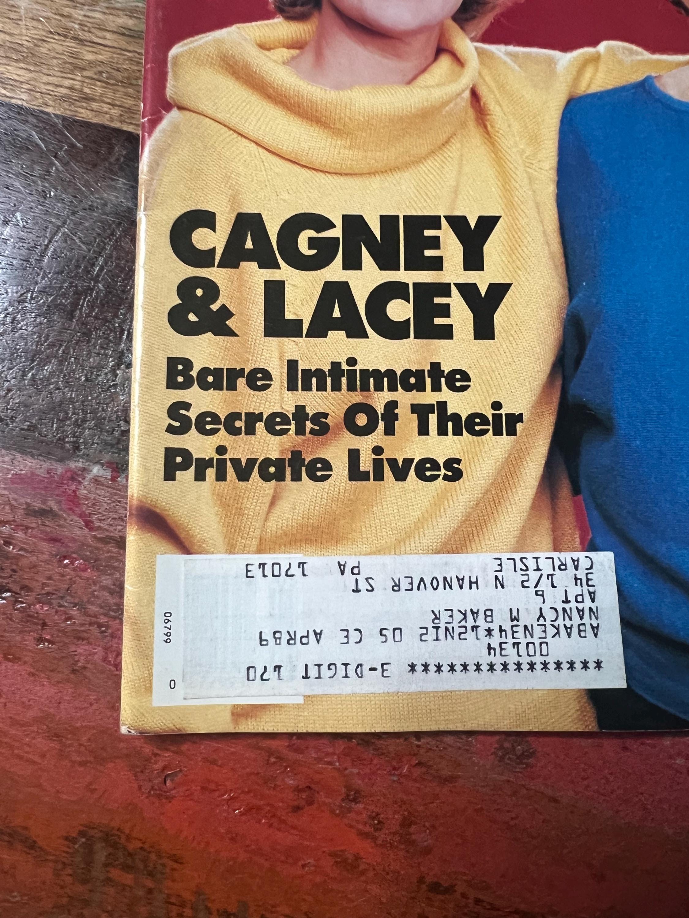 Celebrity Plus Magazine - Gossip / Tabloid - May 1988 - Cagney & Lacey Cover