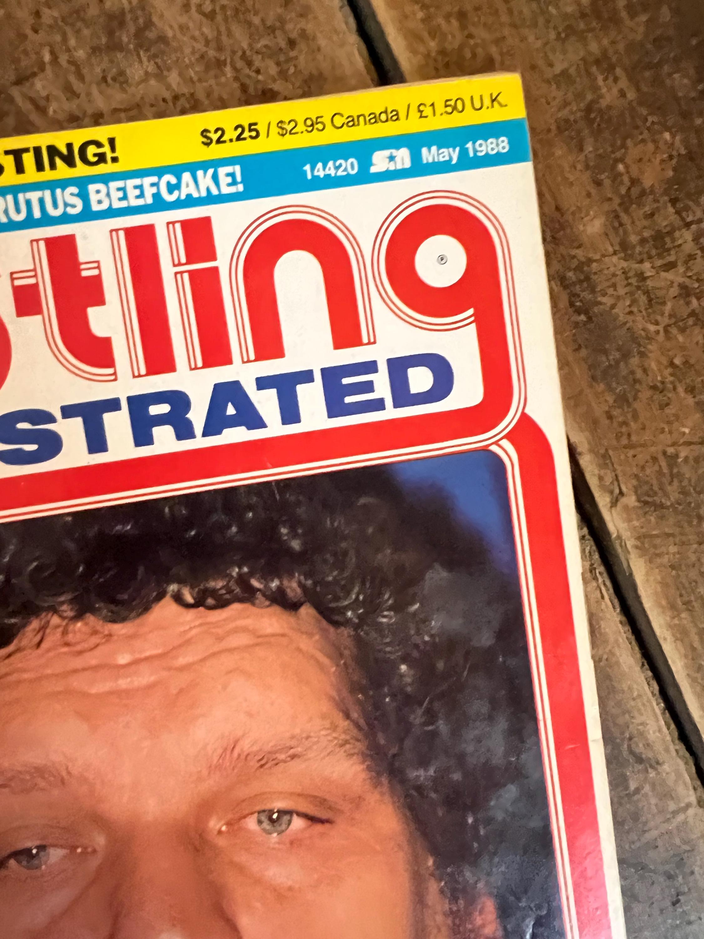 Pro Wrestling Illustrated Magazine  - May 1988- WWF WWE - Andre The Giant