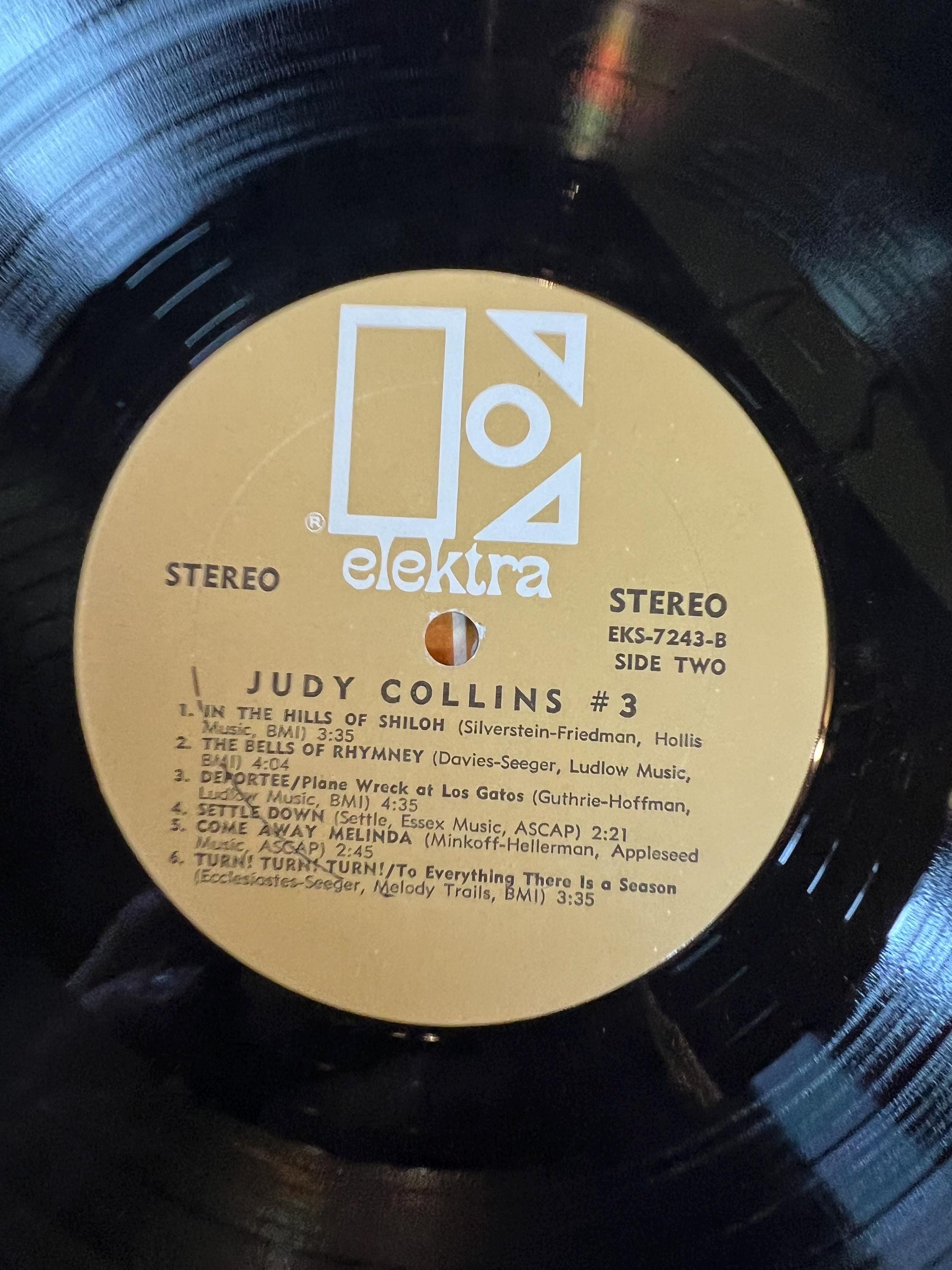 Judy Collins #3 LP - 1963 Elektra Retro Vinyl Record