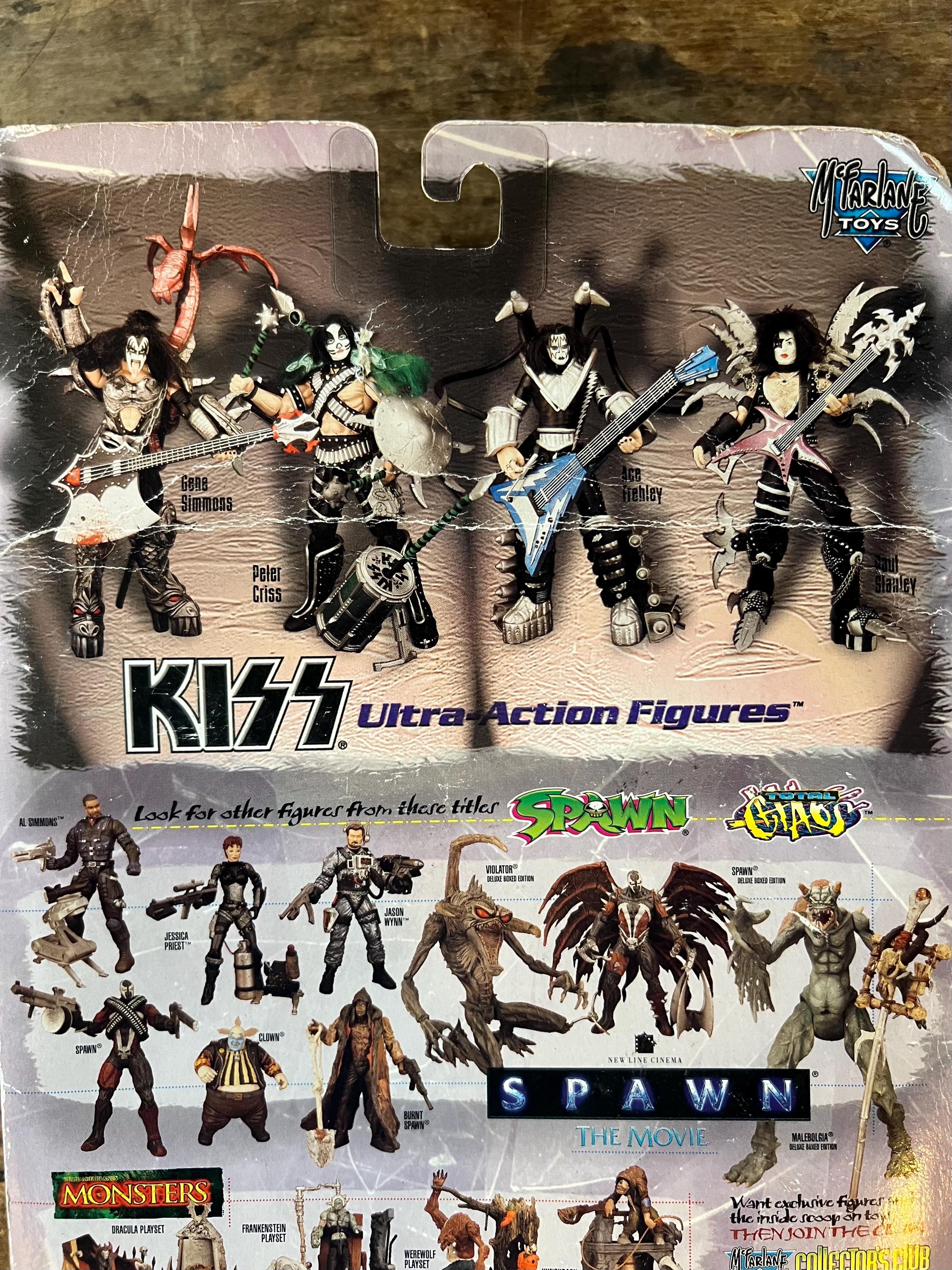 Vintage 1997 KISS Paul Stanley Action Figure: McFarlane Toys, MOC